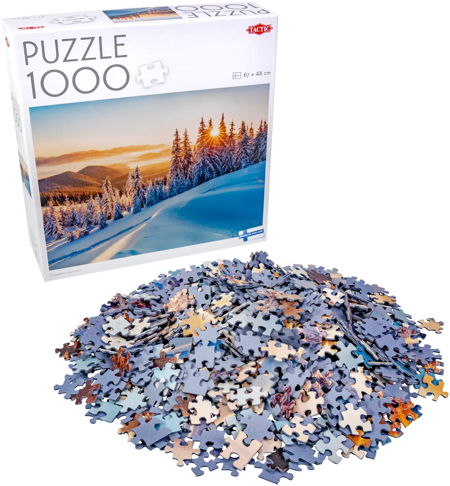 Tactic Palapeli Puzzle Lovers Carpathian mountains 1000 palaa - 2