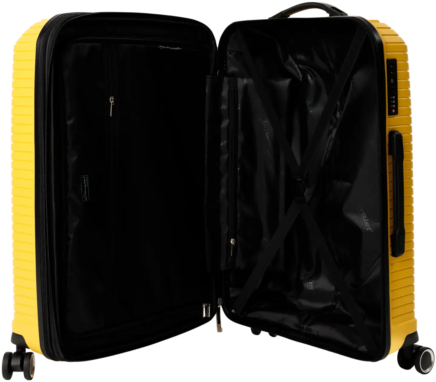 Cavalet matkalaukku Skottorp L keltainen - 3