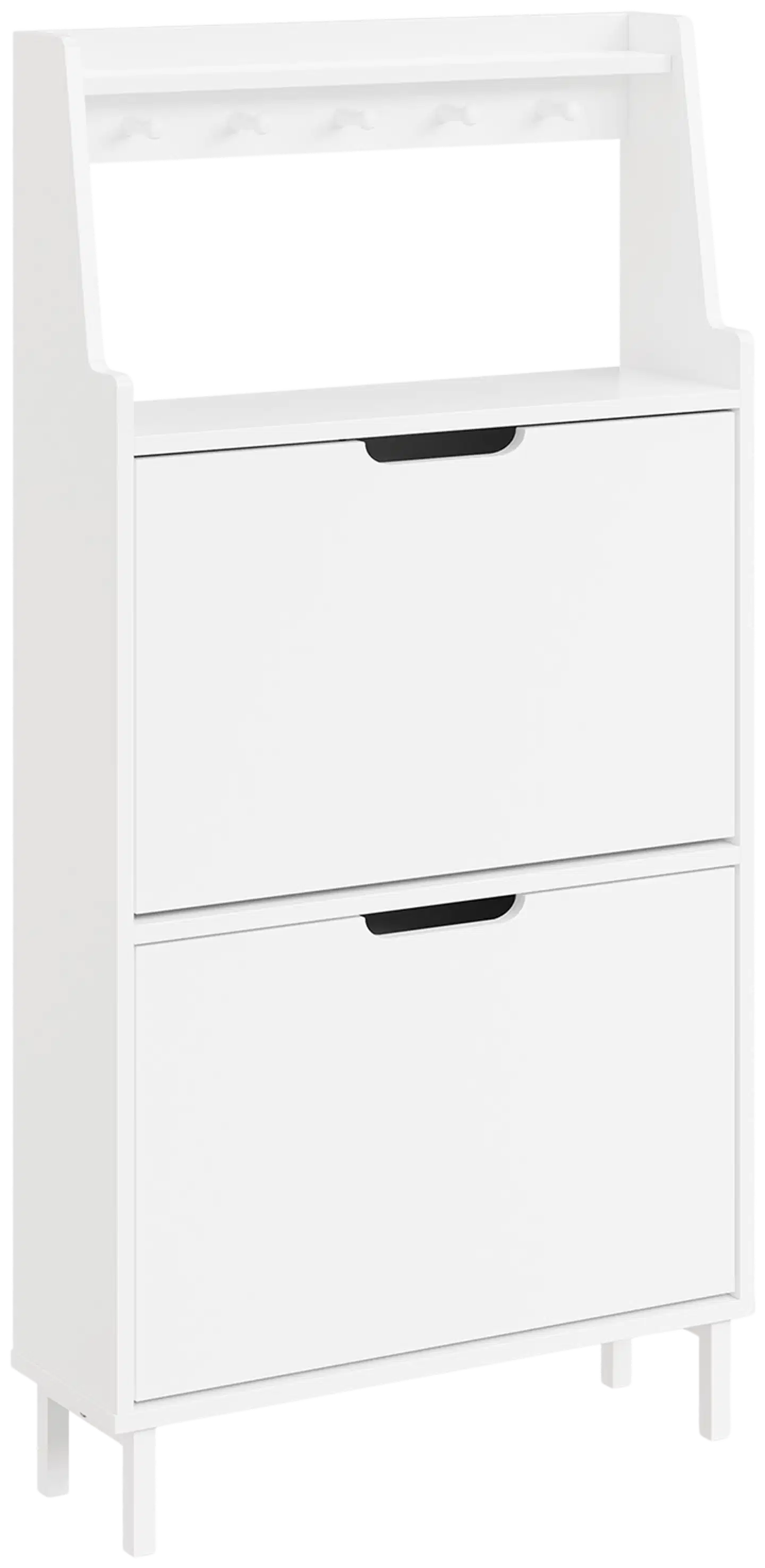 SoBuy kenkäkaappi valkoinen FSR221-W - 1