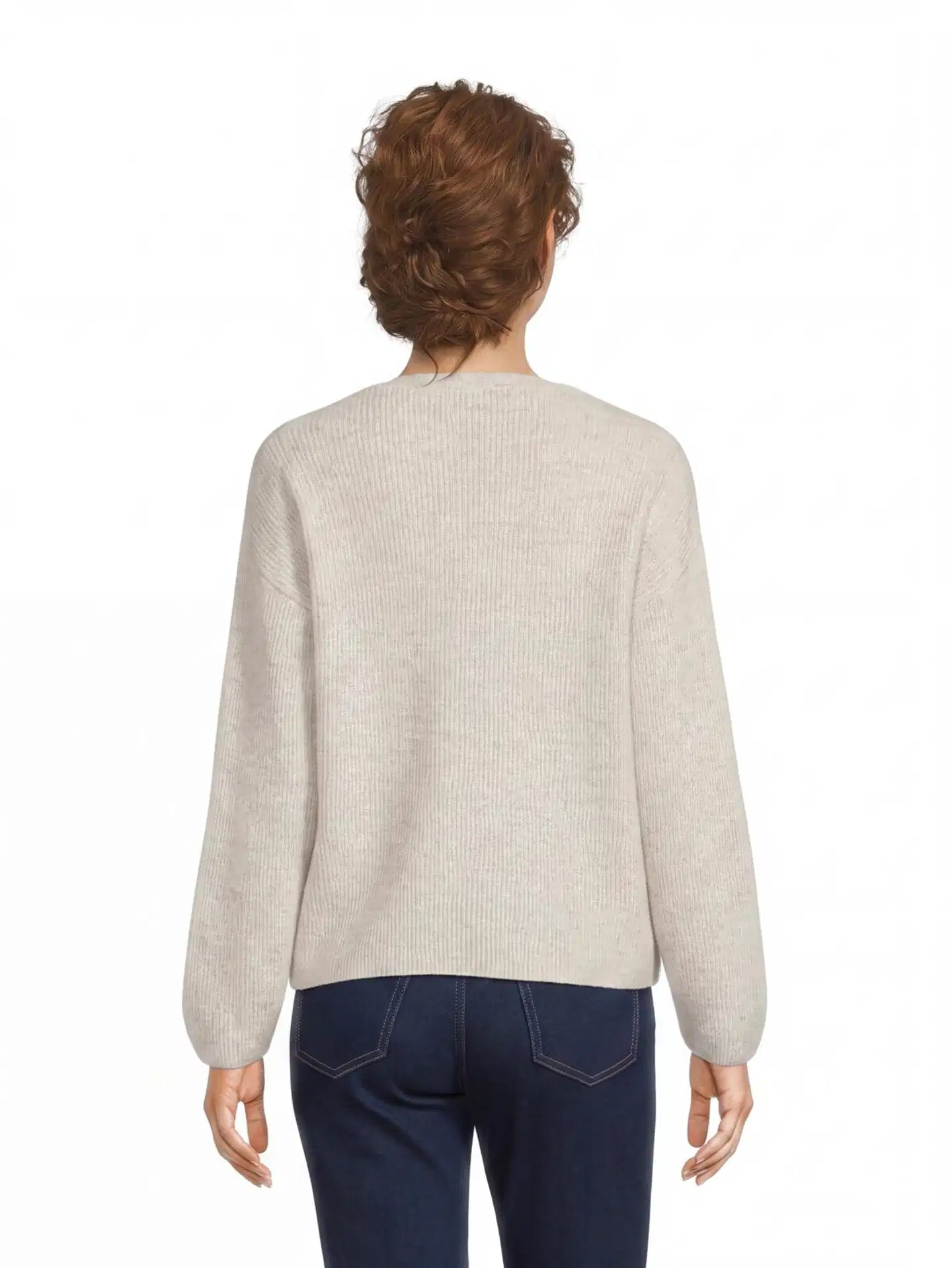 London Fog naisten neule Mohair  213L264003 - beige - 3
