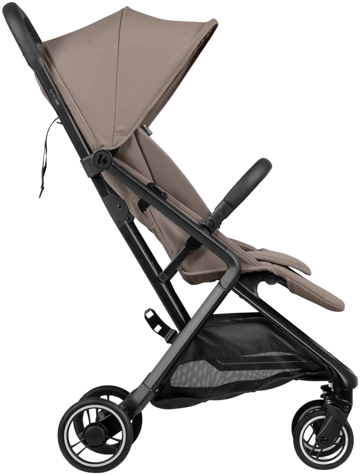 Hauck matkarattaat Fly N Care ruskea - 3