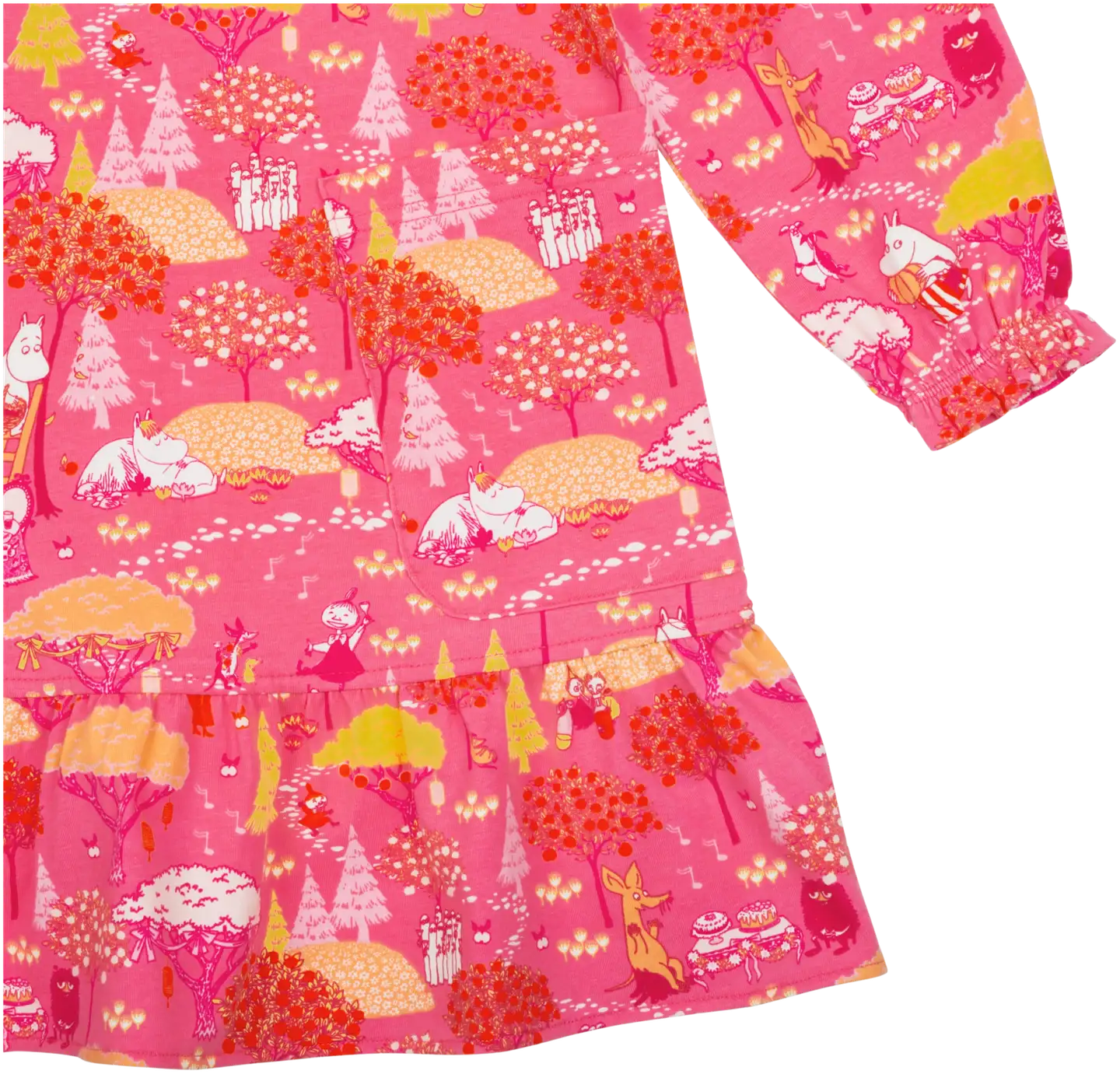 Moomin by Martinex lasten mekko Sadonkorjuu 584891 - Pinkki - 3