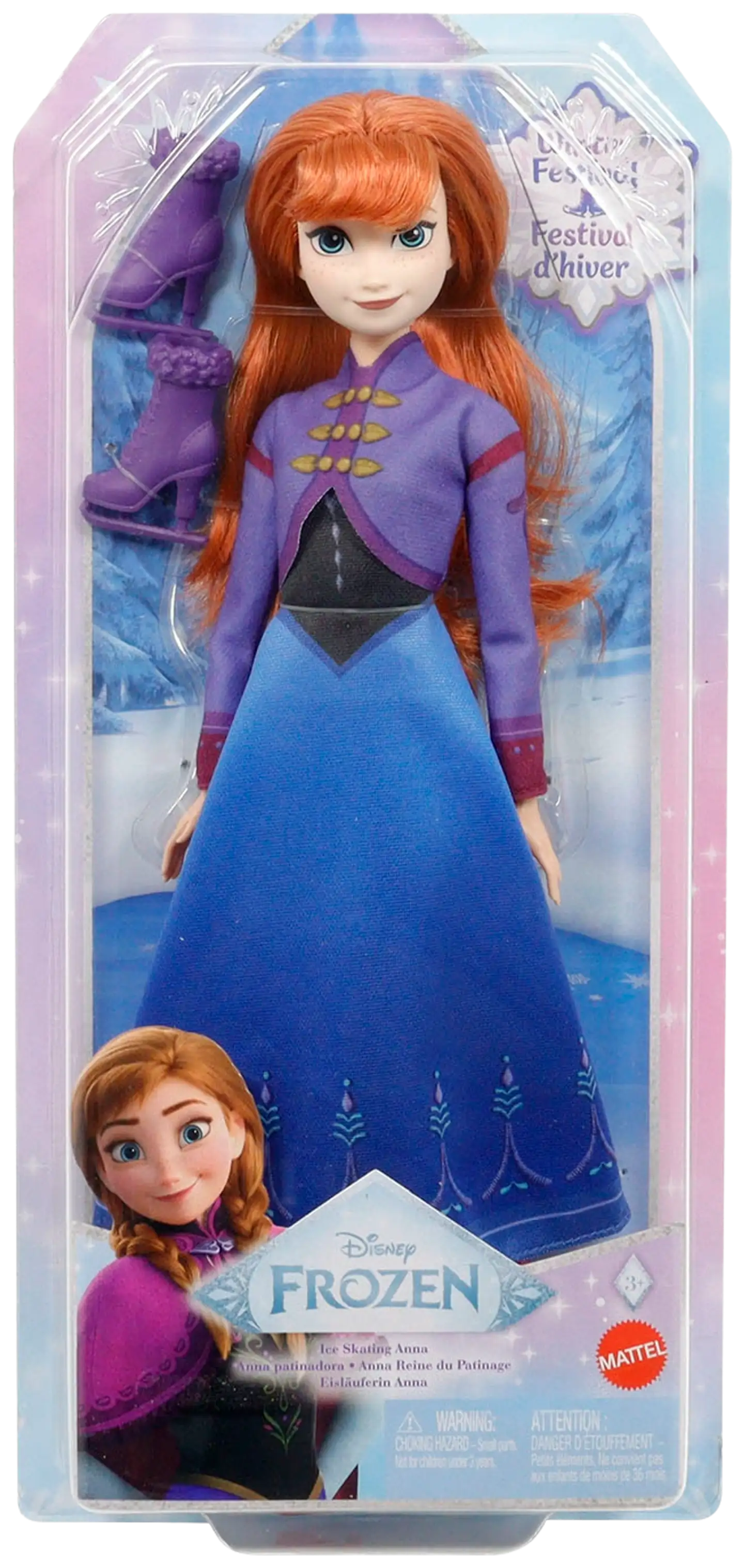 Disney Frozen Anna -luistelijanukke - 6