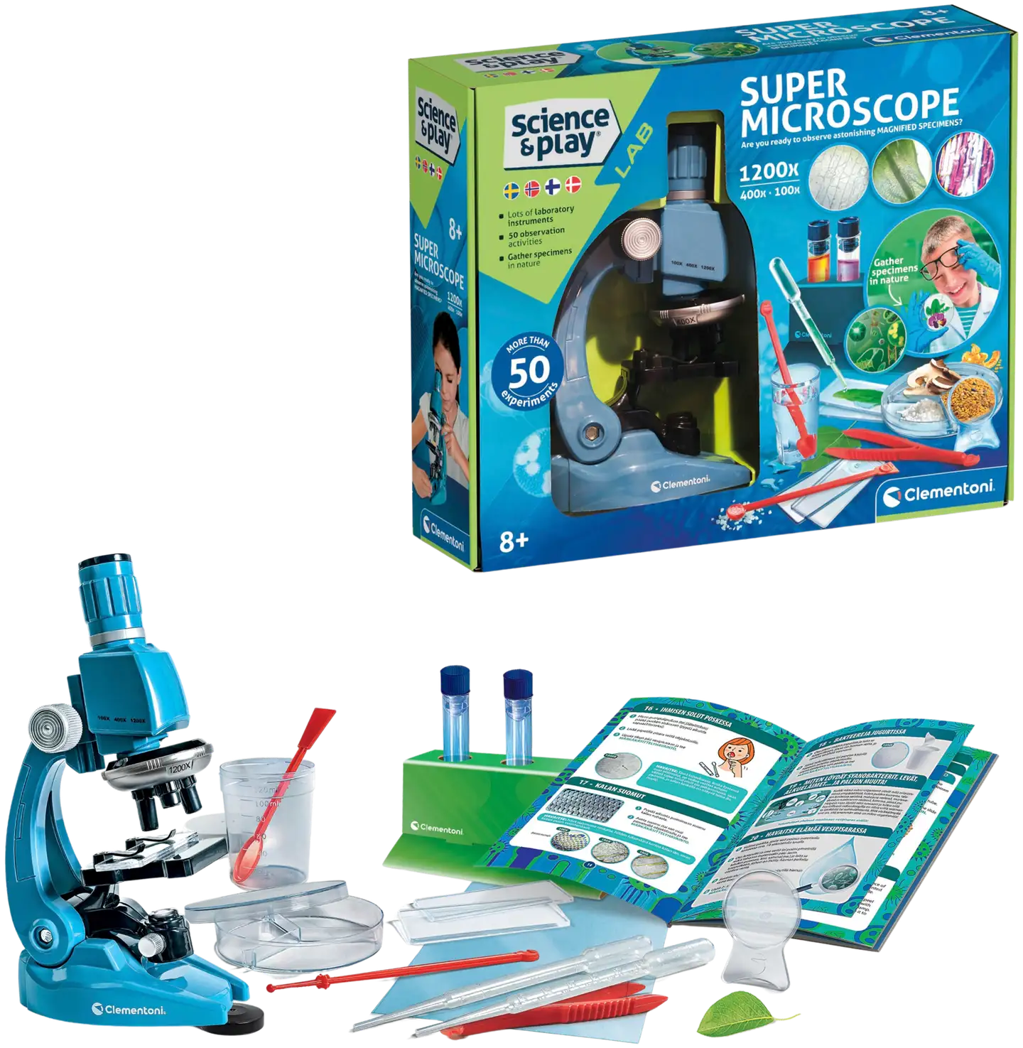 Clementoni Mikroskooppi 1200 - 1