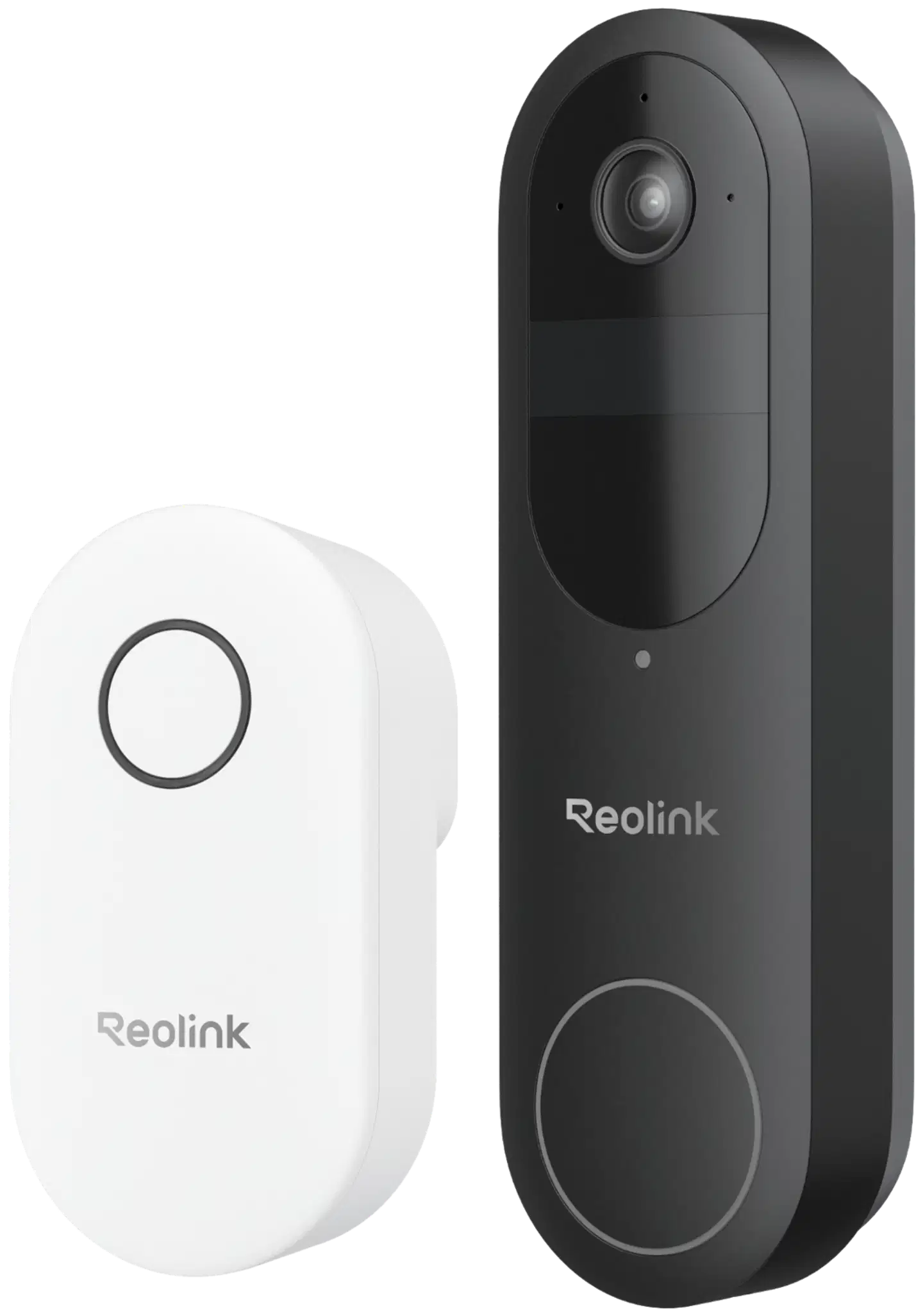 Reolink 2K video-ovikello + soittoääni Wi-Fi Musta - 1