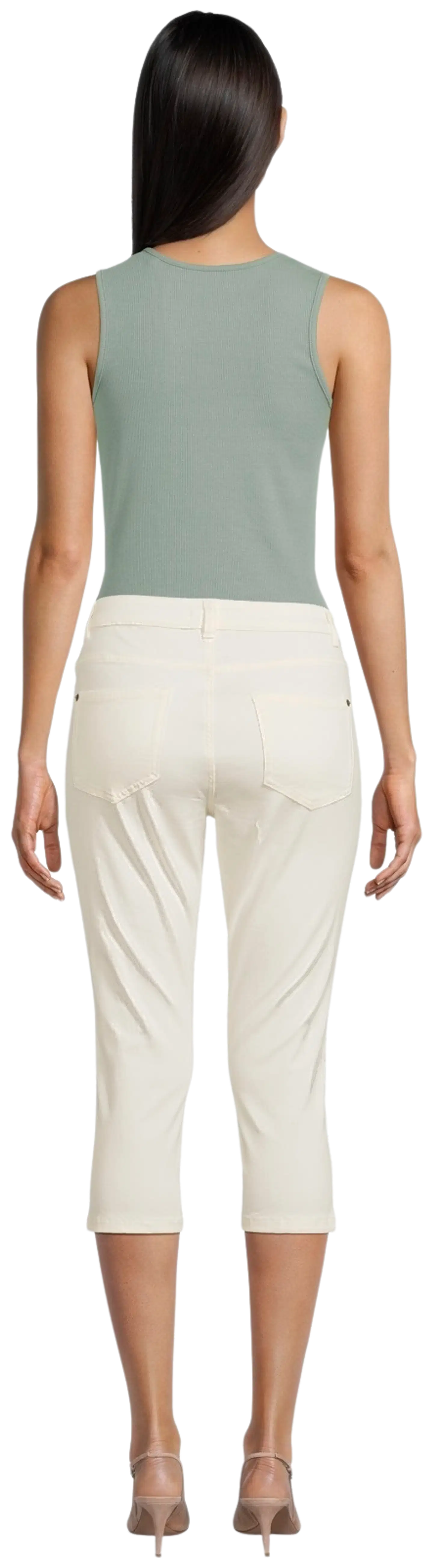 House naisten caprihousut Cora - Marshmallow - 3