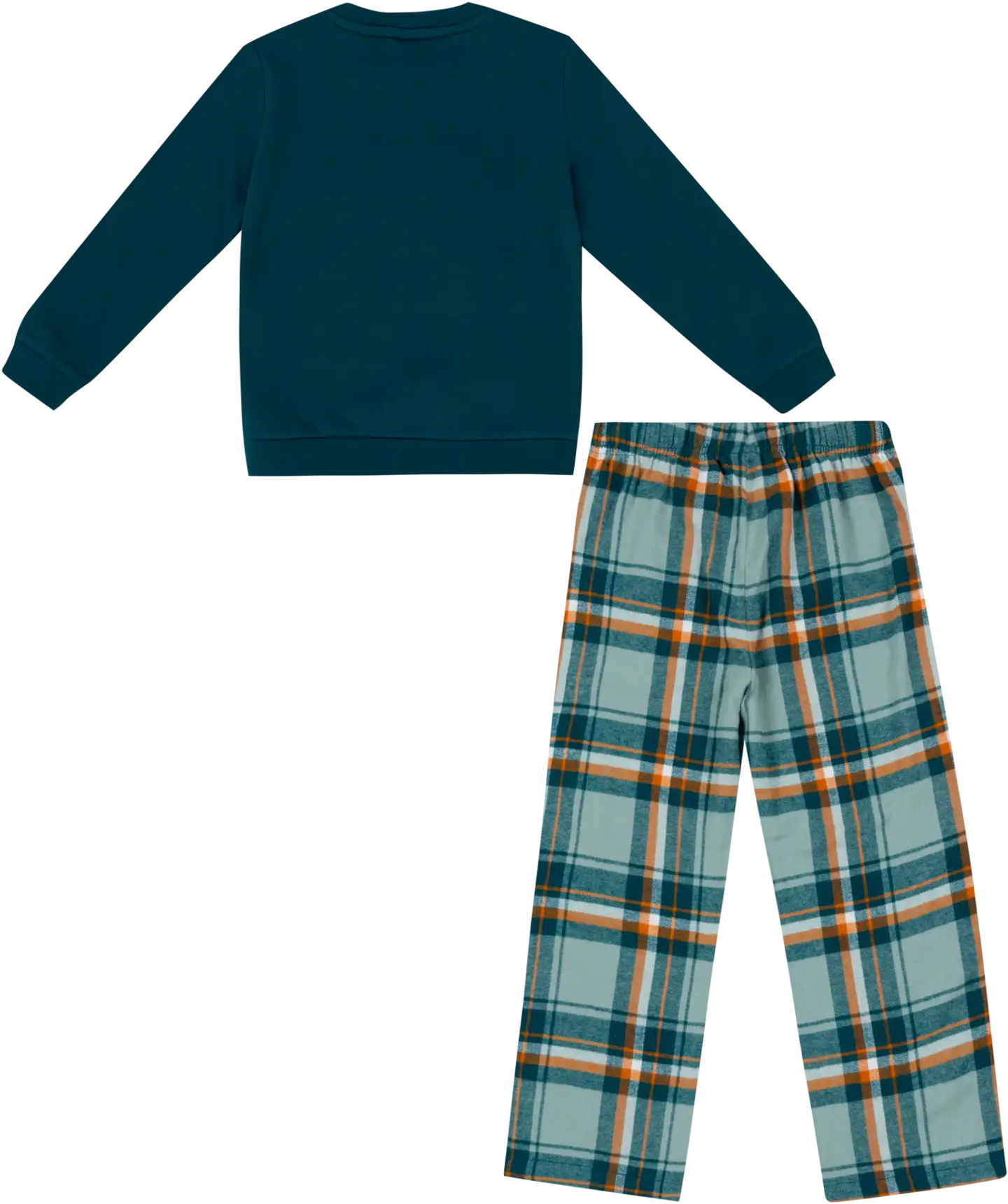 House lasten flanellipyjama 232H382506 - Green - 2
