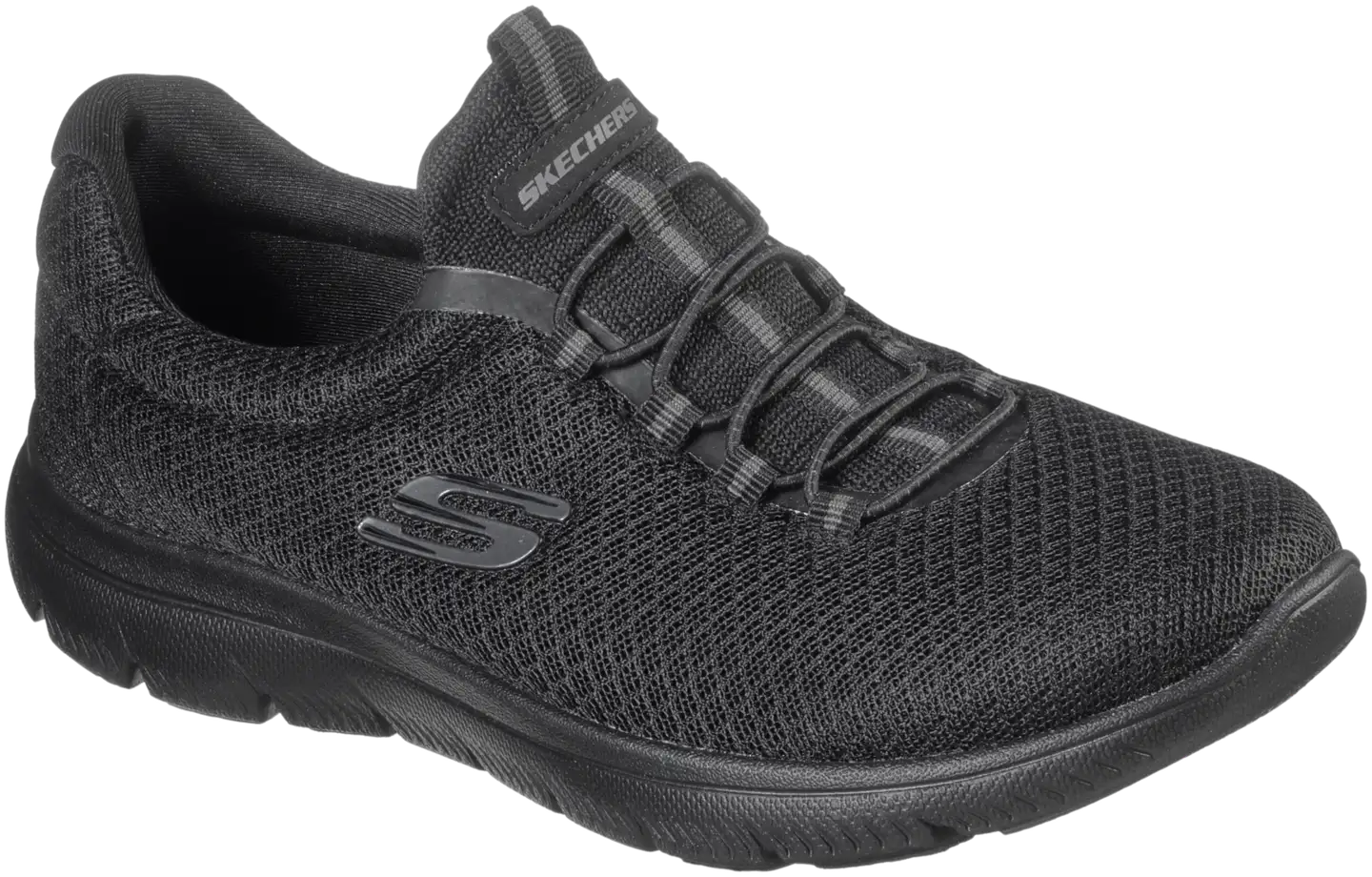 Skechers naisten vapaa-ajan jalkine Summits - BLACK - 1