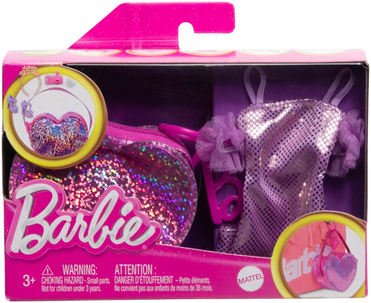 Barbie muotisetti vaate ja asusteita Premium Fashion, erilaisia - 1