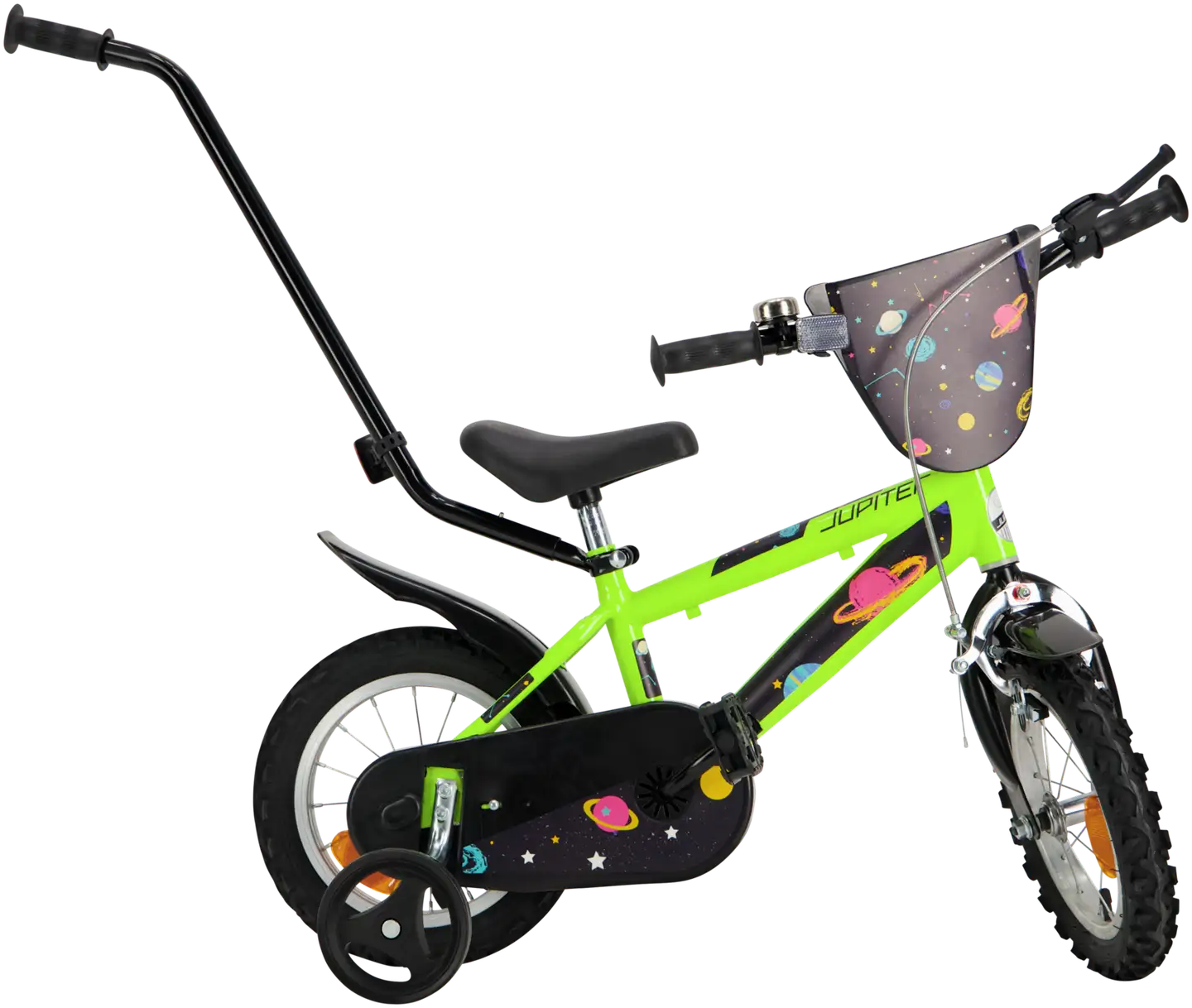 Jupiter Cosmo 12" polkupyörä 1-vaihde runko 23 cm vihreä - 2