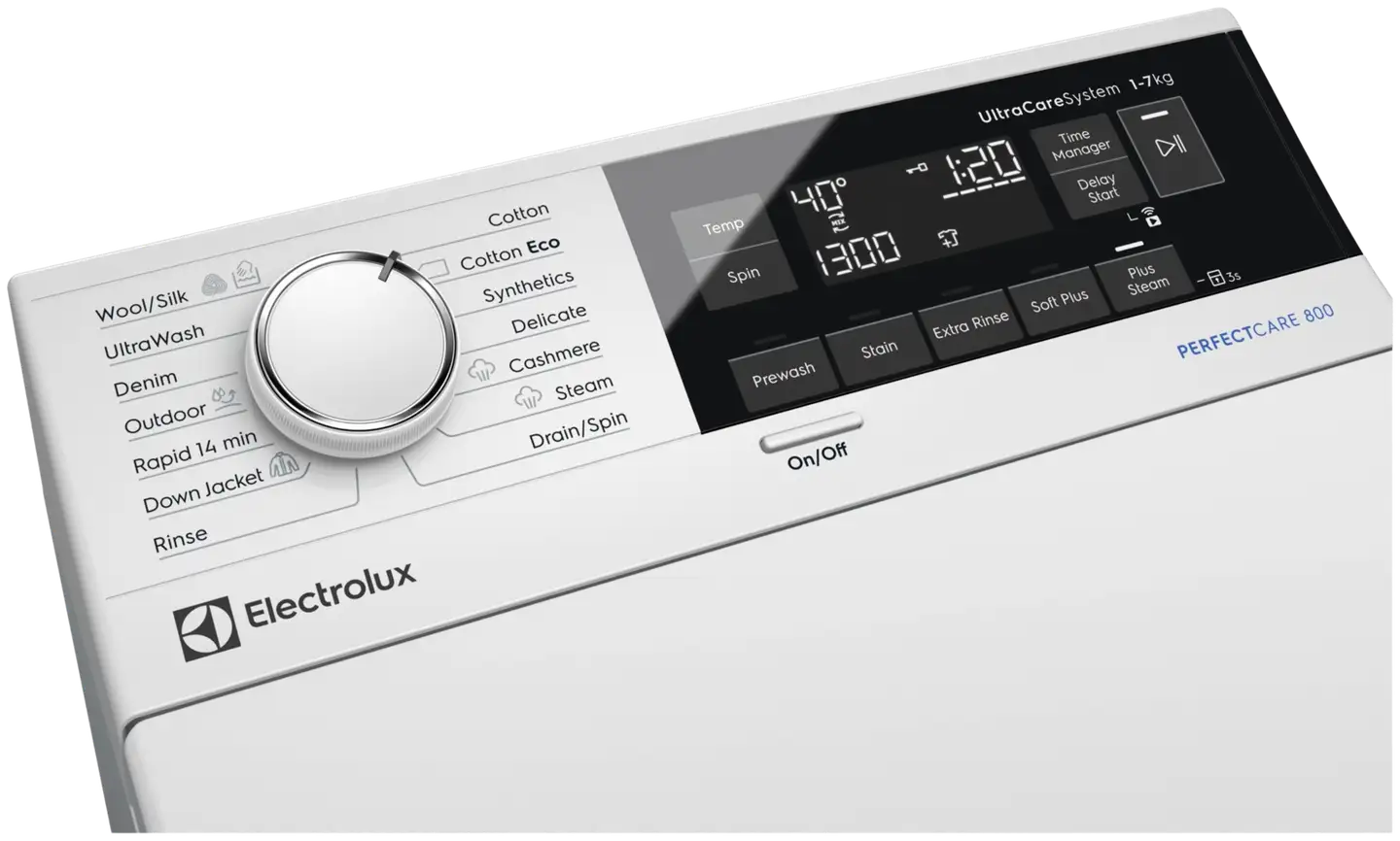 Electrolux päältä täytettävä pyykinpesukone EW7T673L1L 7kg valkoinen - 2