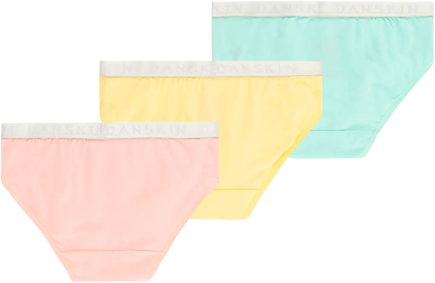 Danskin lasten alushousut 93771 3-pack - Yellow/pink/green - 5