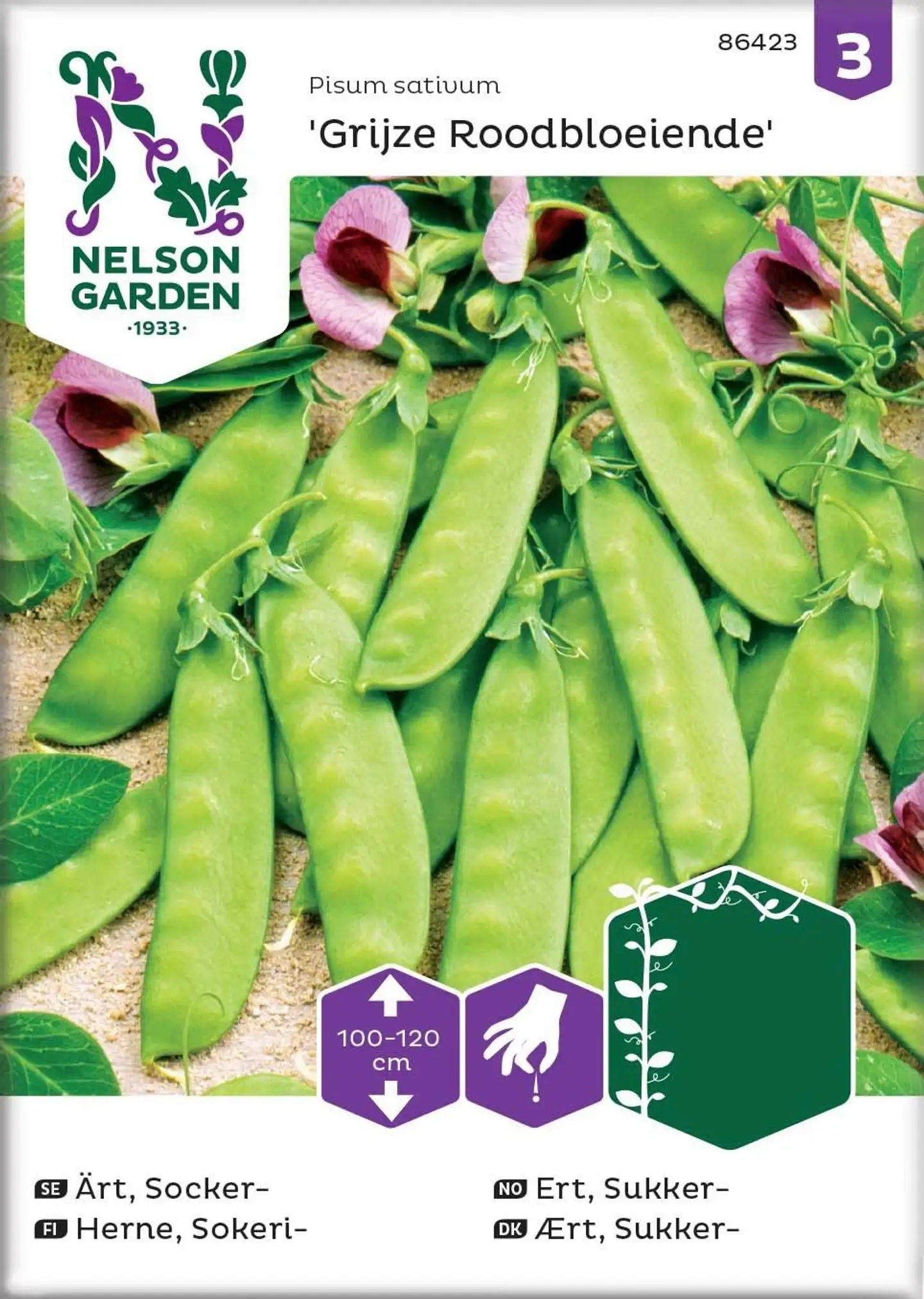 Nelson Garden Siemen Herne, Sokeri-, Grijze Roodboeiende