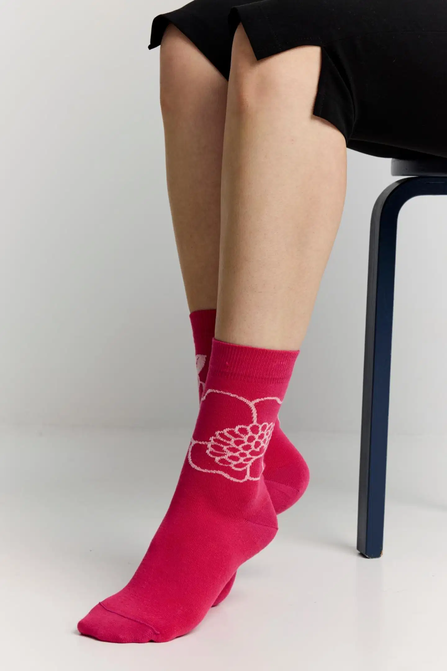 Finlayson naisten nilkkasukat Annukka - Pinkki - 2