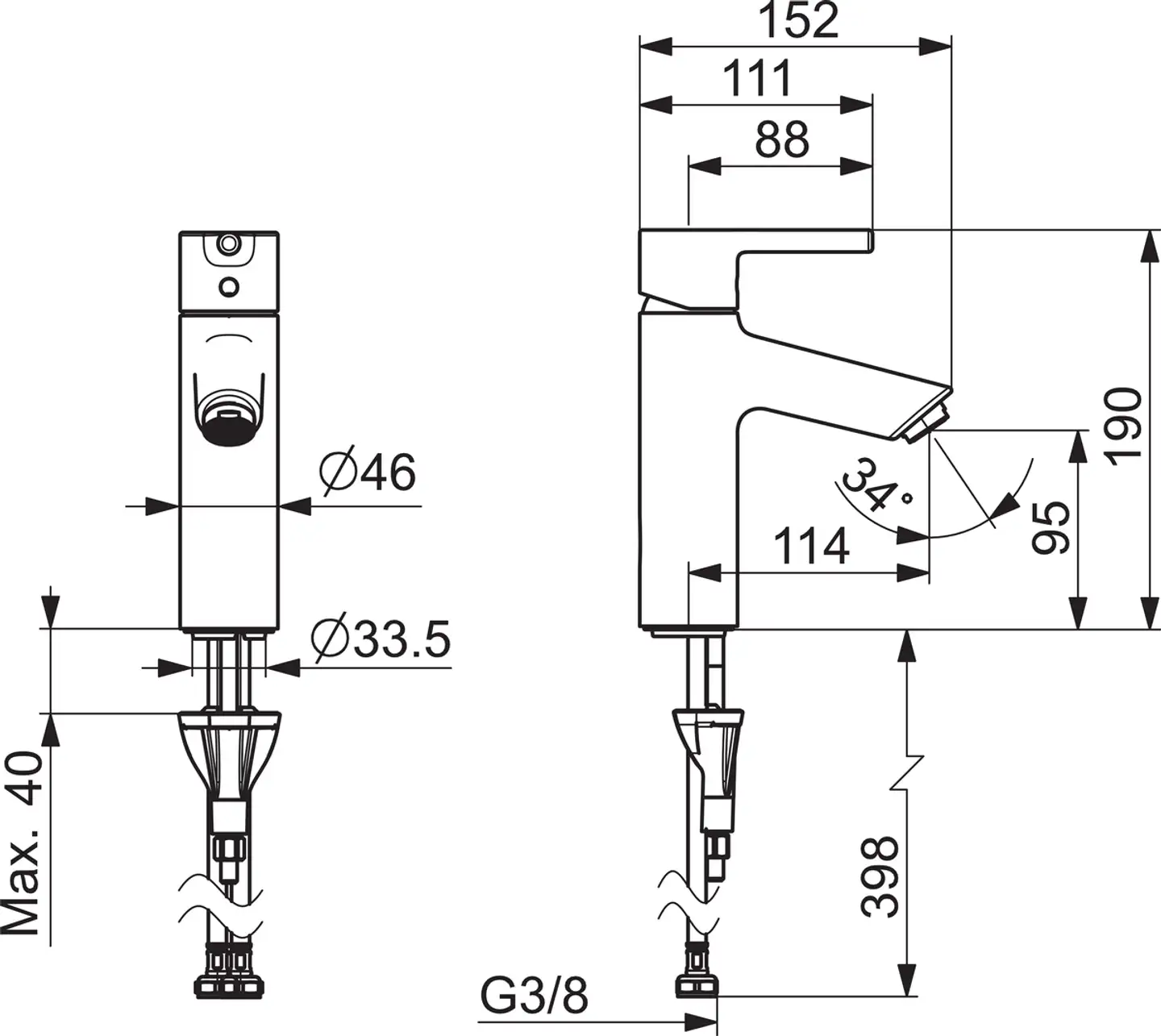 Oras Optima XL 2605AF pesuallashana - 3