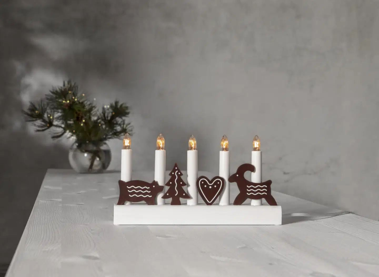 Star Trading kynttelikkö Gingerbread - 2