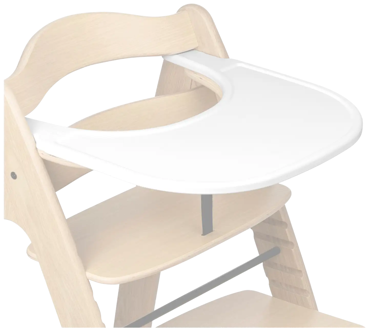 Hauck tarjotin syöttötuoliin Arketa Click Tray valkoinen - 8