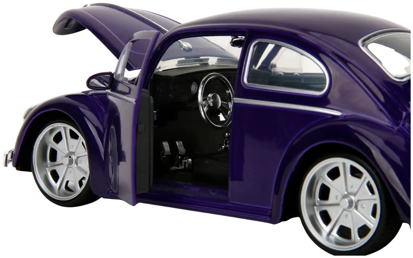 Jada Wednesday Volkswagen Beetle, 19 cm, 1:24, die-cast - 5