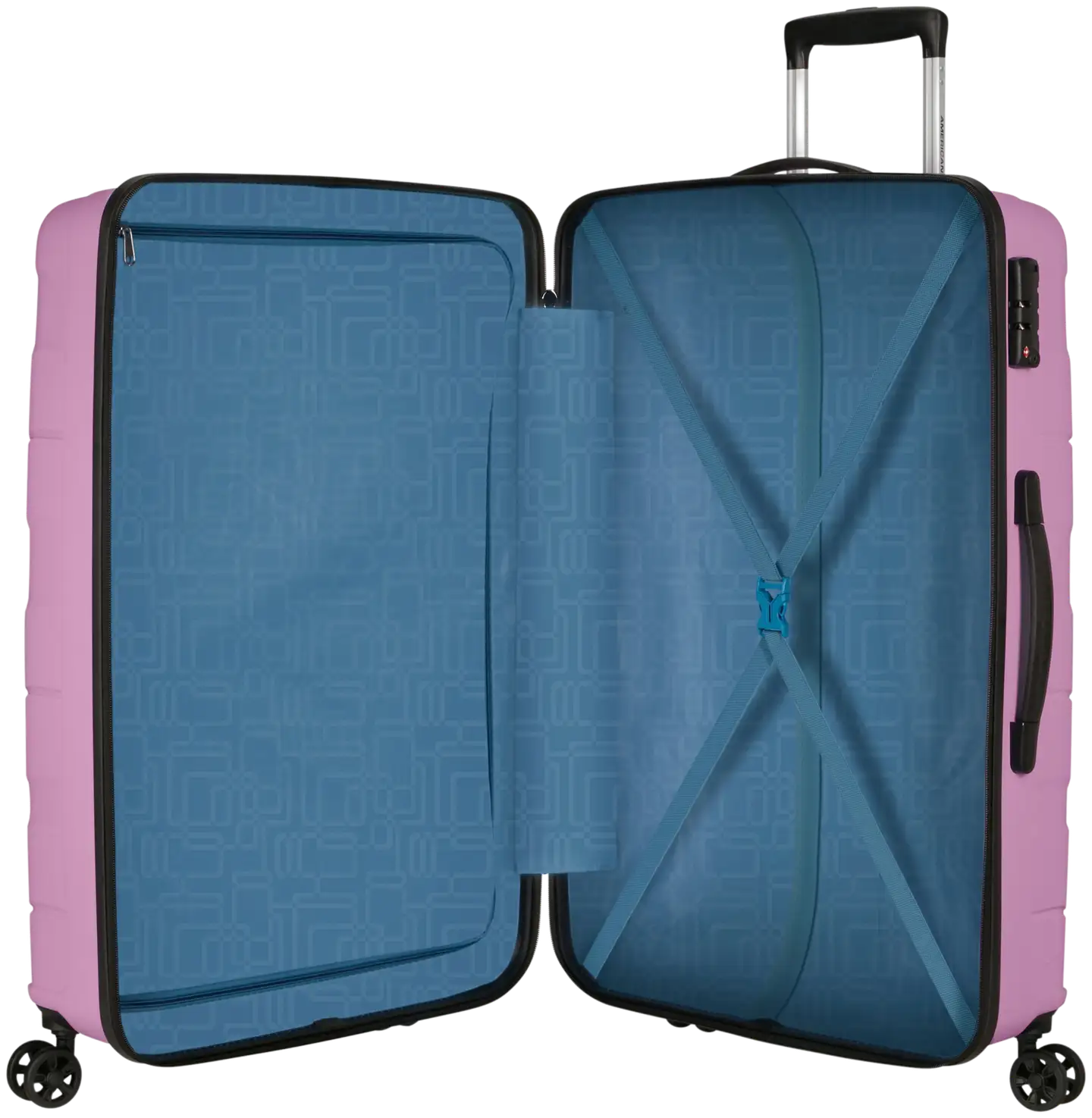 American Tourister matkalaukku Jetdriver 3.0-spinner 77/28 vaaleanpunainen - 4