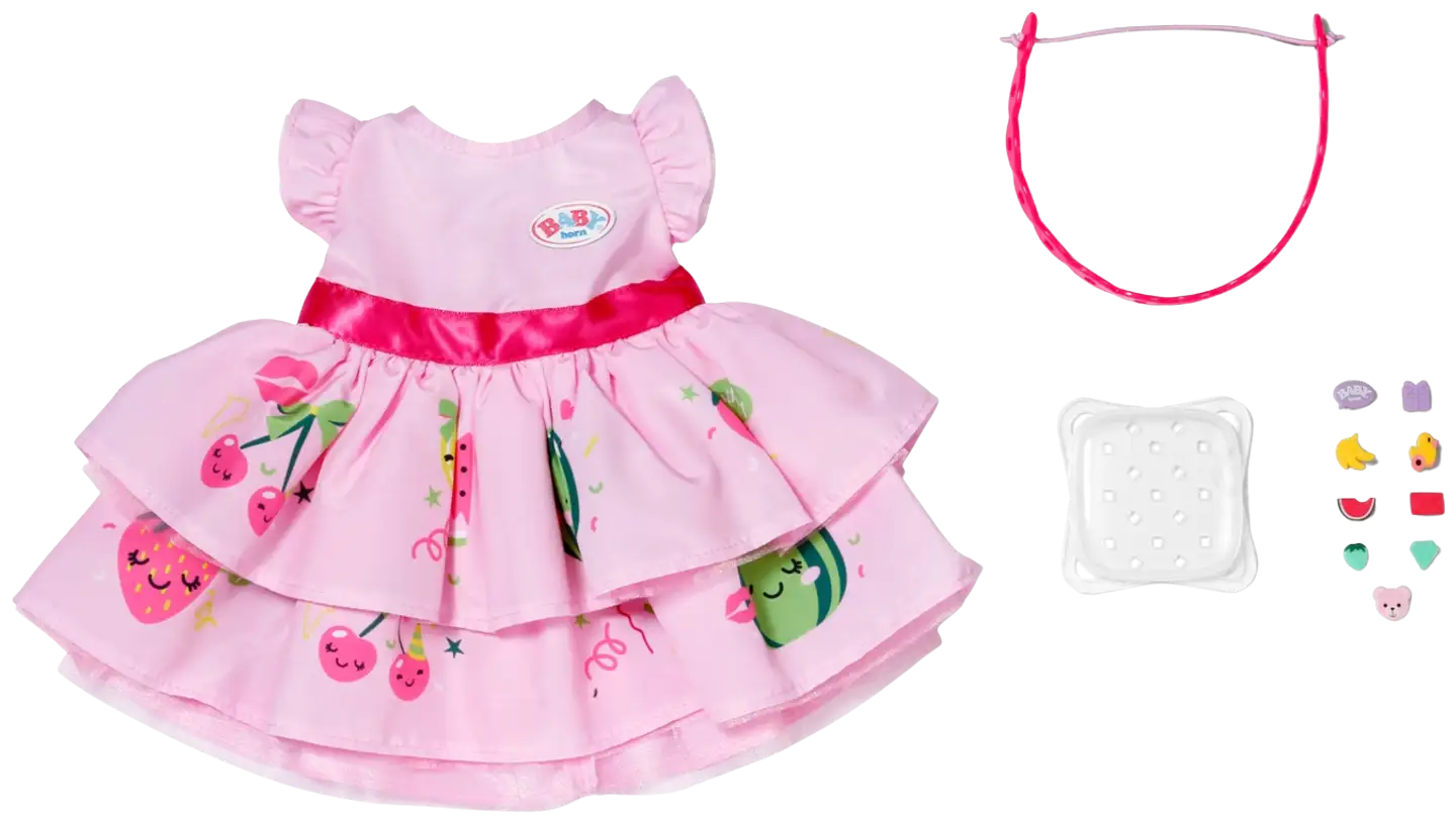 BABY born mekko ja hiuspanta - 1