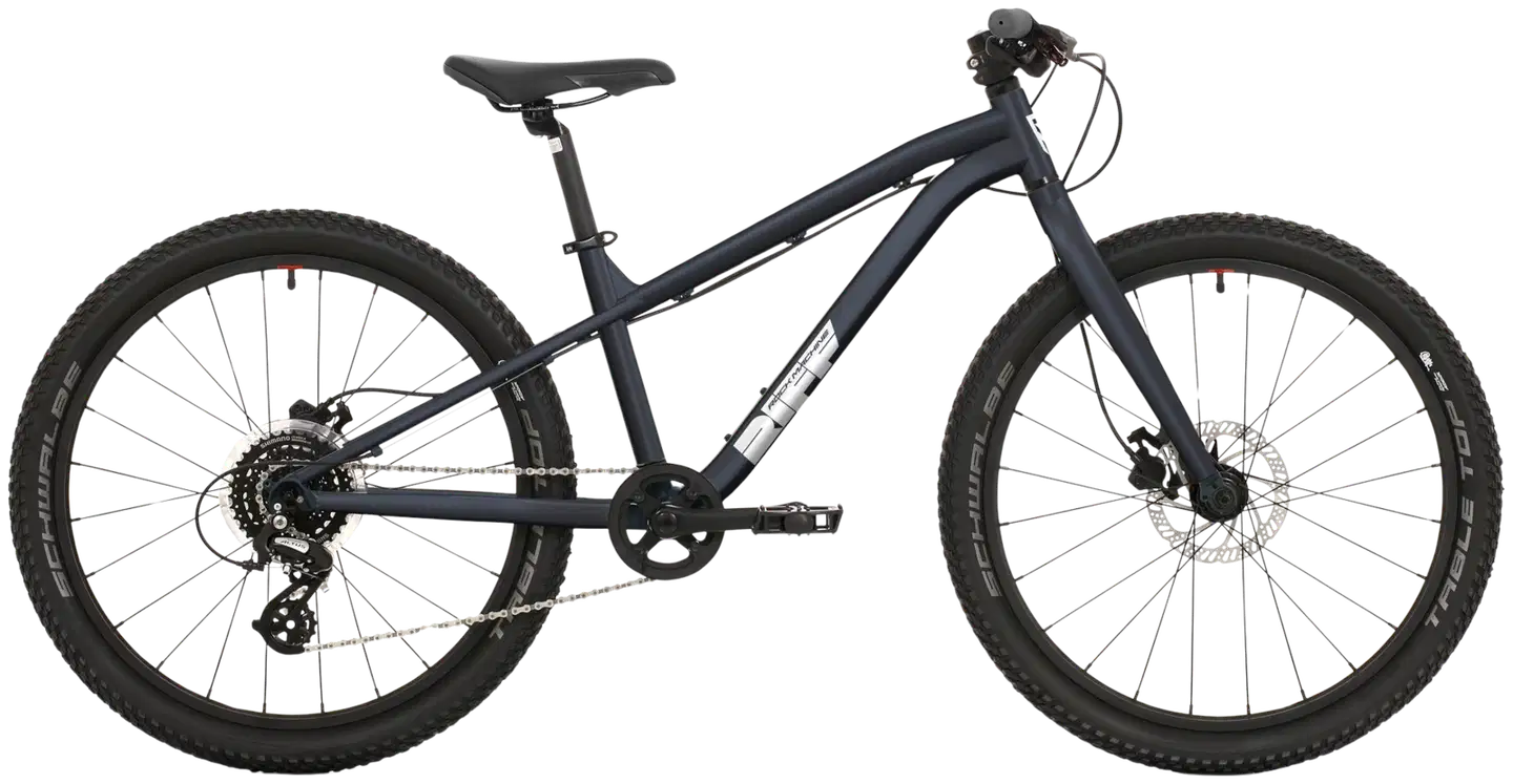 Rock Machine Riff TR 24” Nuorten pyörä 8 vaihdetta runko 24 cm sininen