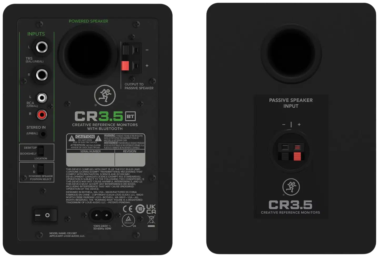 Mackie aktiivikaiutinpari CR3.5BT - 2