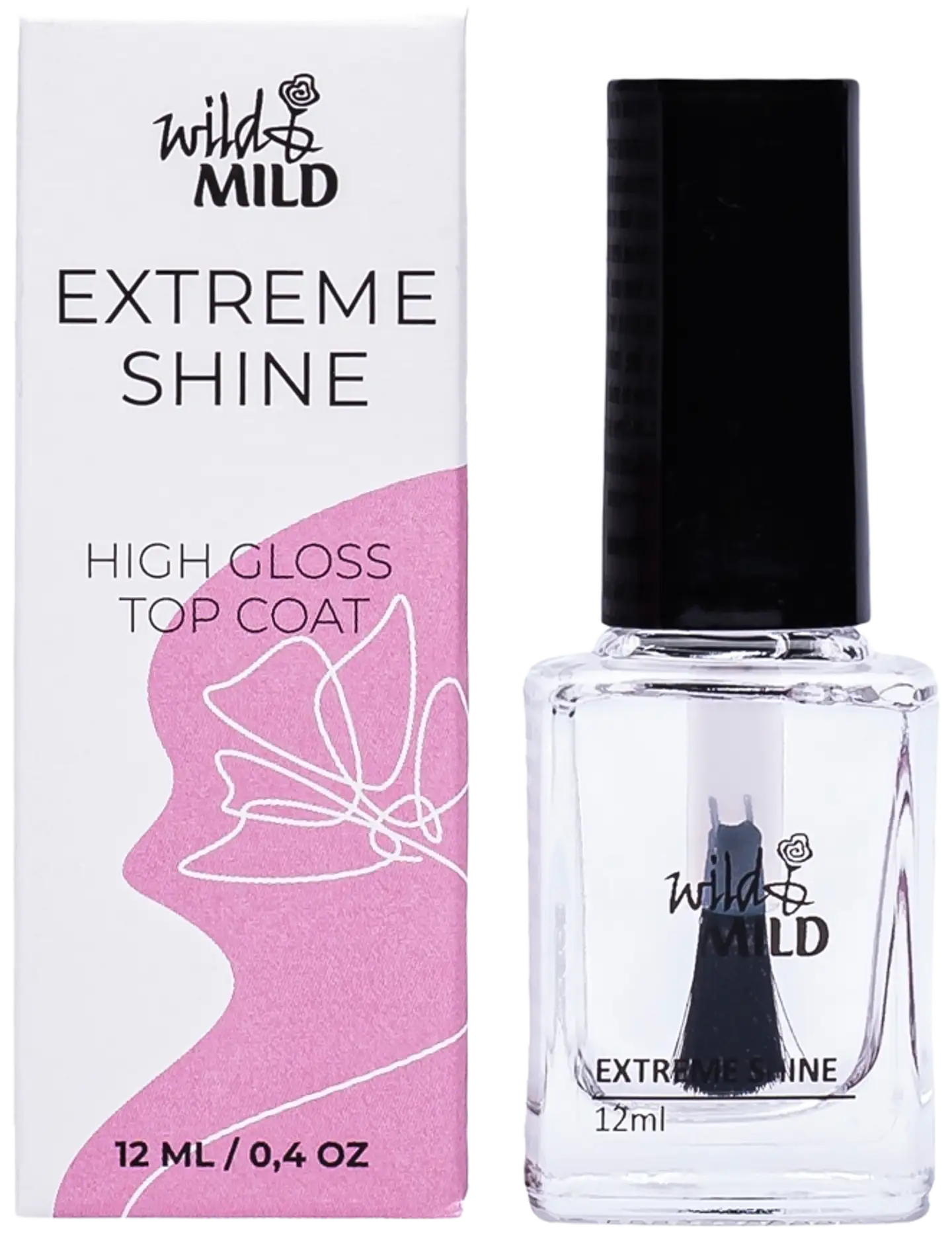 Wild&Mild Extreme Shine Kirkaskiiltoinen päällyslakka N005 12 ml