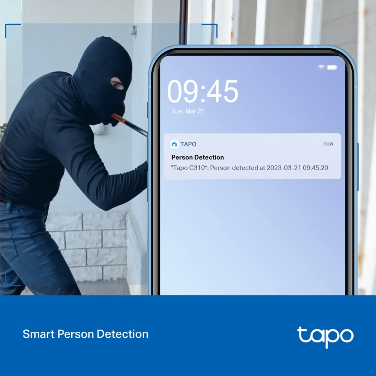 TP-Link Tapo C310 -valvontakamera ulkokäyttöön - 8