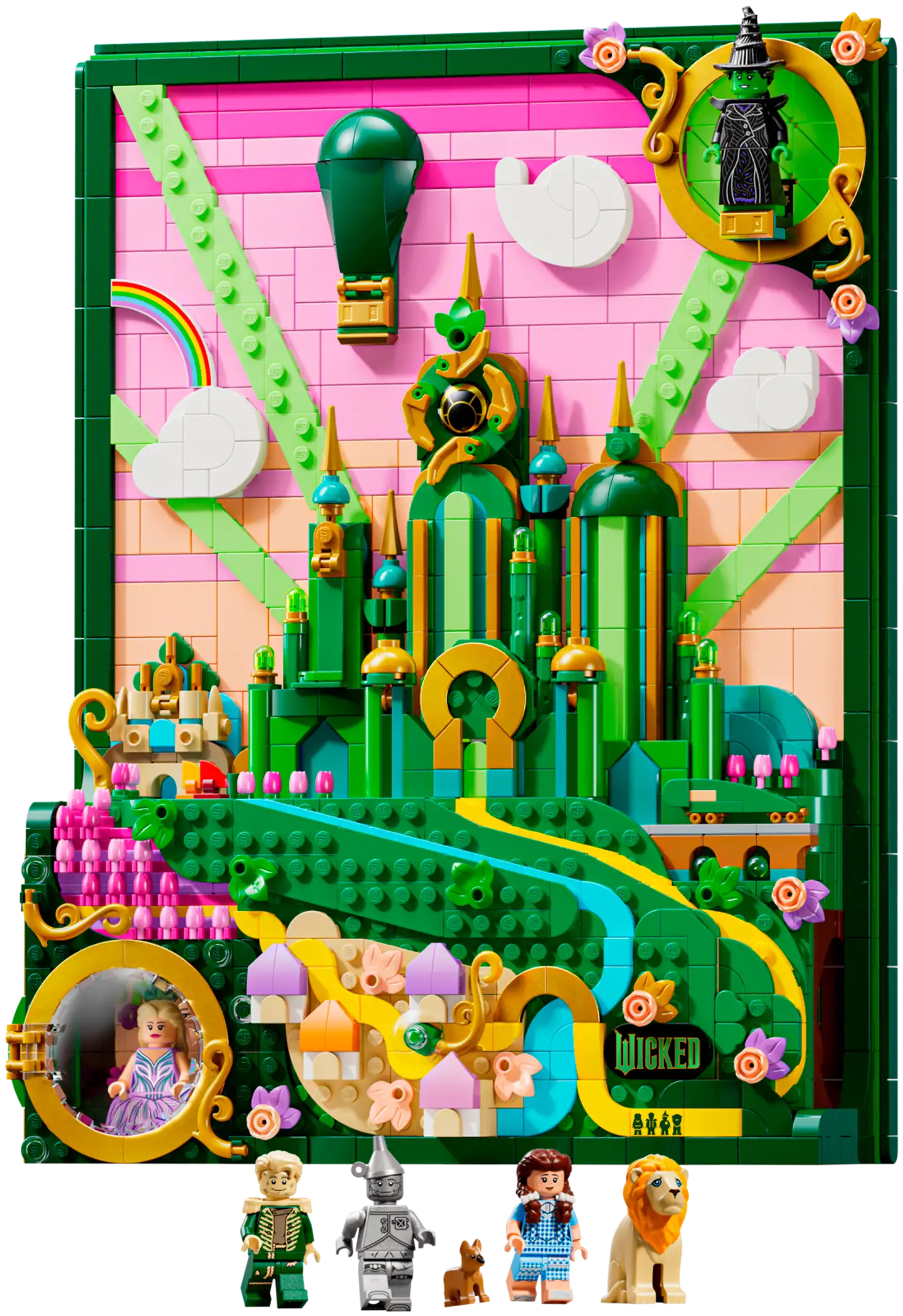 LEGO® Wicked 75685 Emerald City ‑taideteos - 2