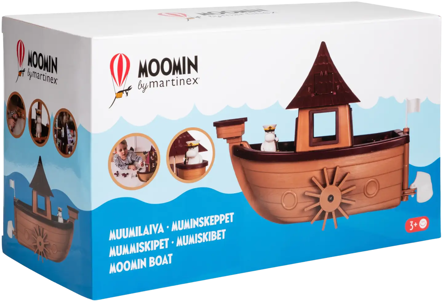 Muumi merenhuiske ja 1 hahmo - 1