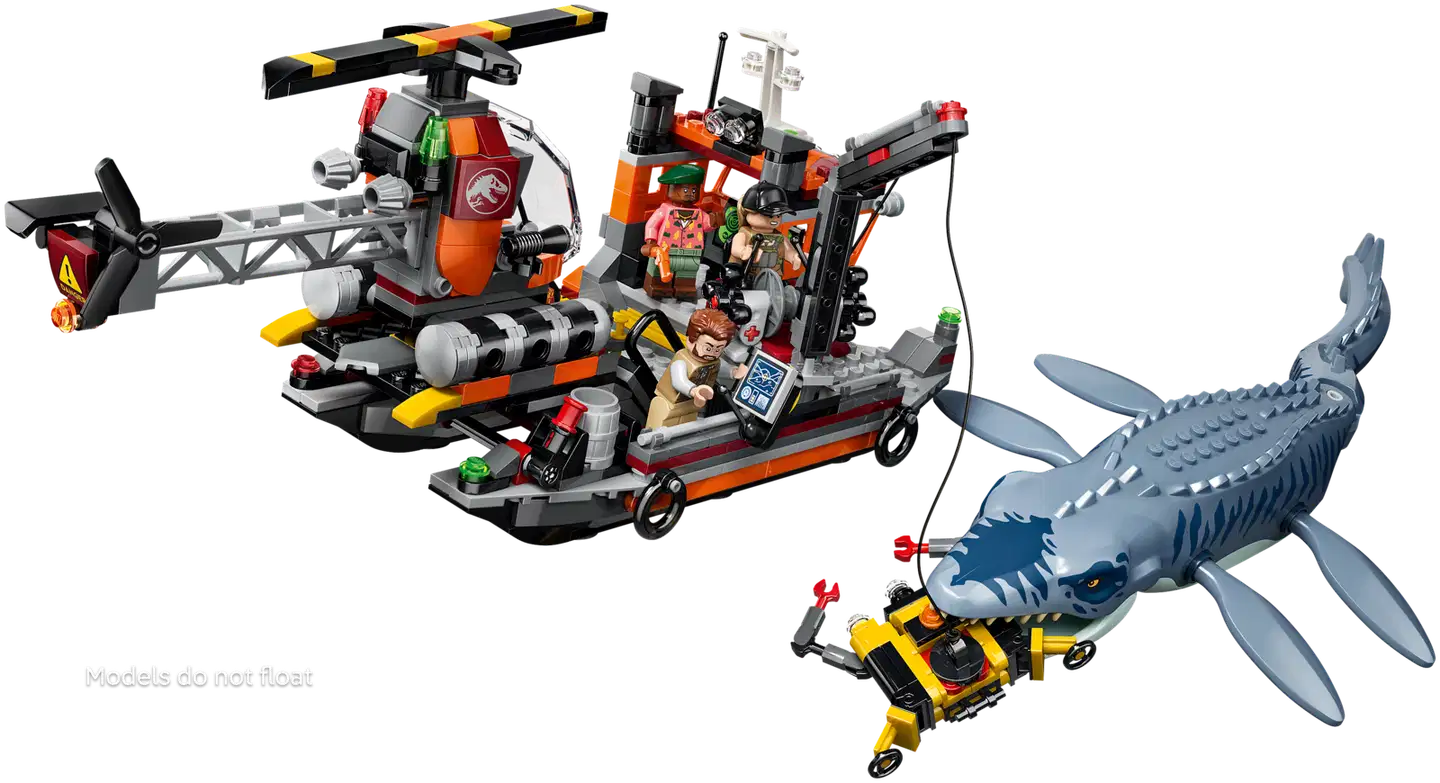 LEGO® Jurassic World 77983 Mosasaurus-dinosaurus hyökkää veneen kimppuun - 4