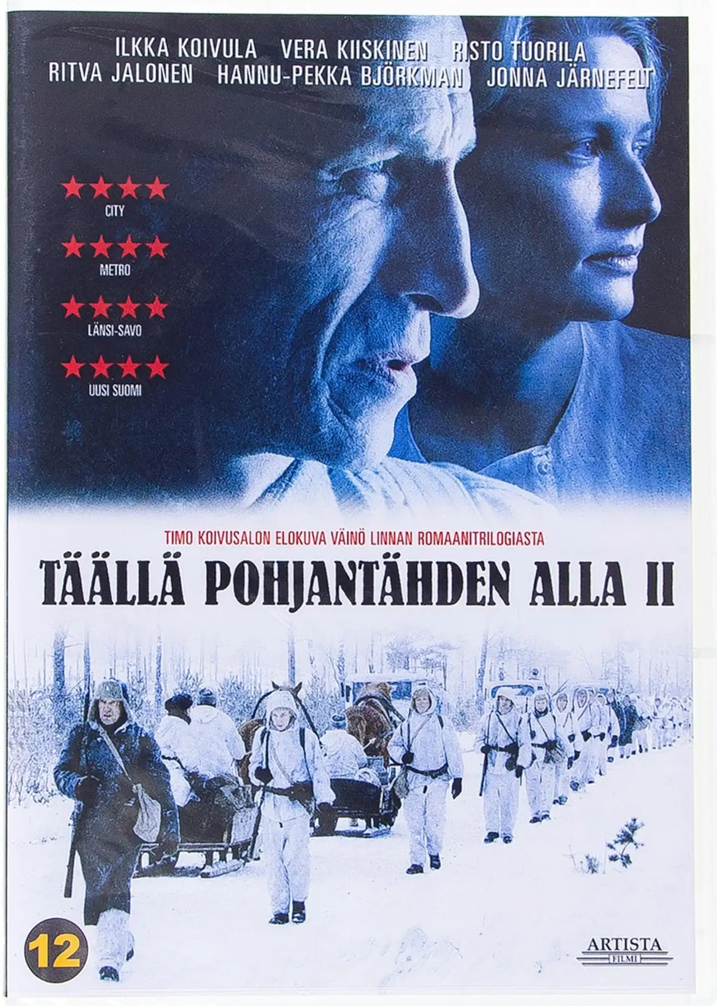 Täällä Pohjantähden alla 2 DVD