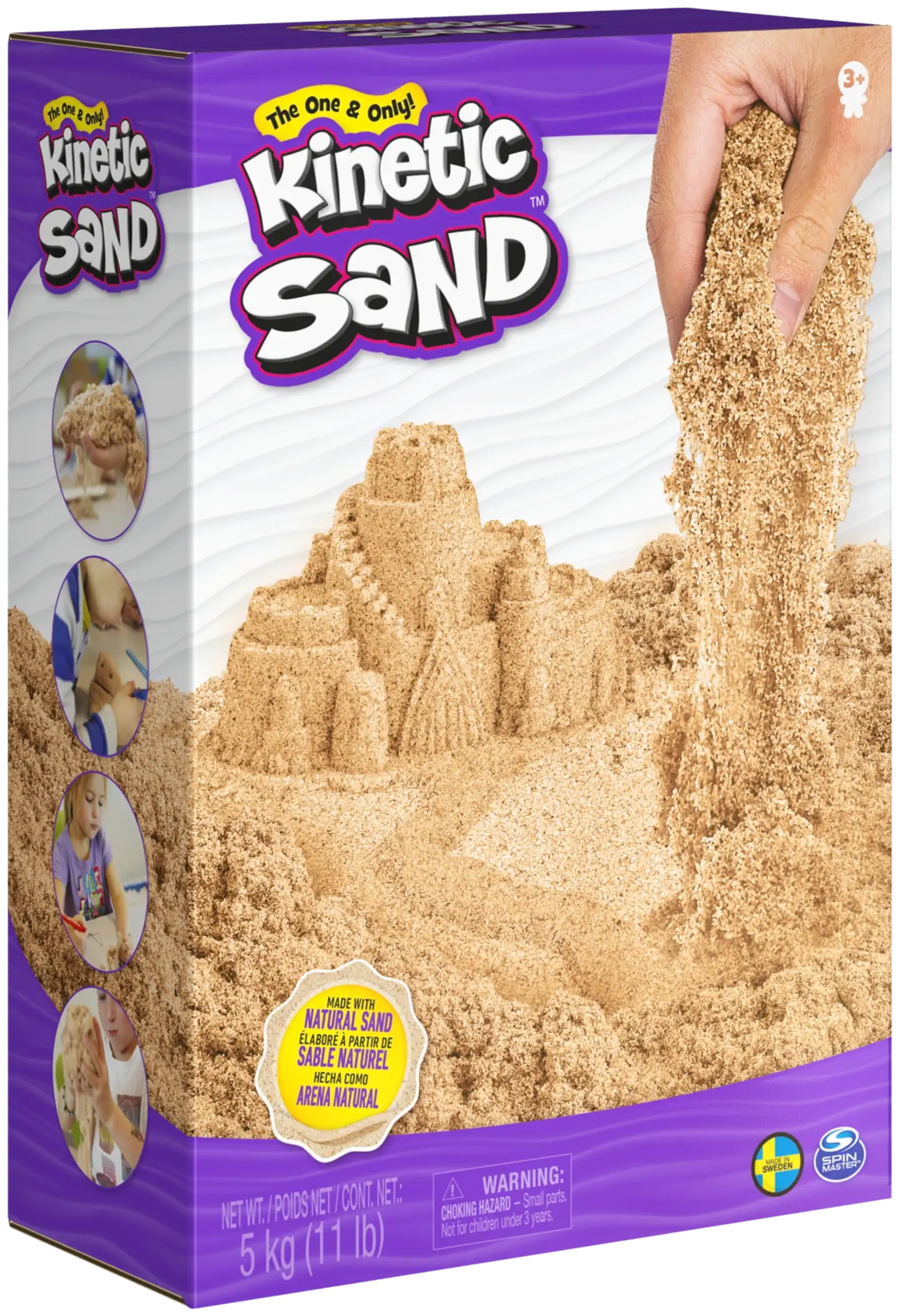 Kinetic Sand violetti 900g - 3