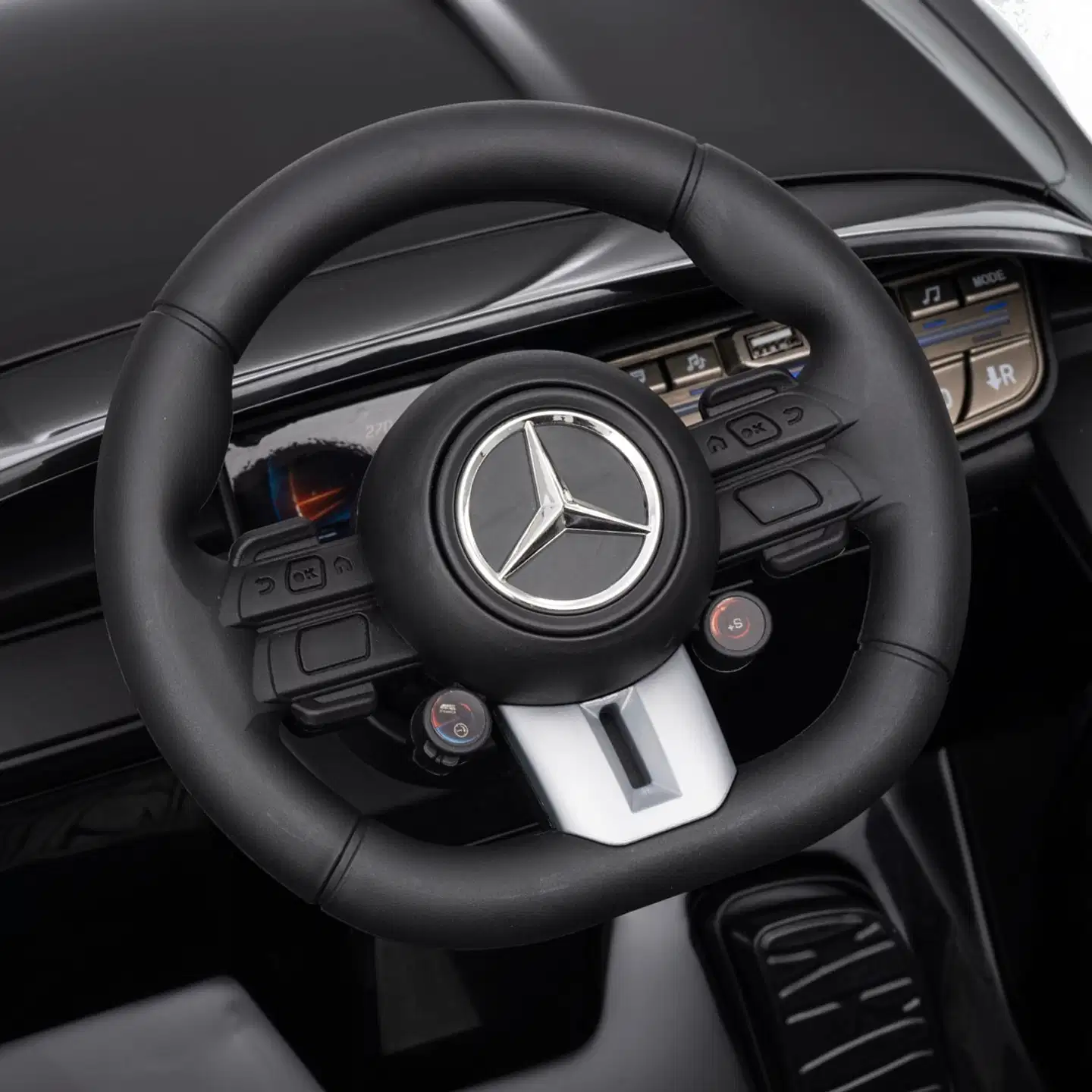 Swoop lasten sähköauto mercedes-benz amg - 8