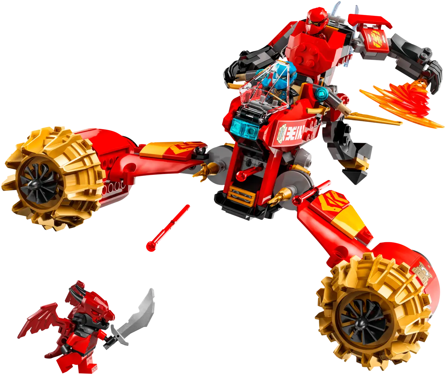 LEGO® Ninjago 71830 Kain myrskynratsastajarobotti - 4