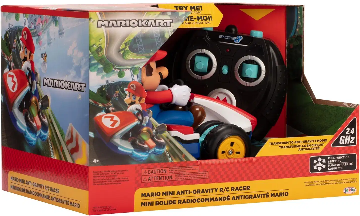 Nintendo Mario Kart Mini RC -kilpa-auto - 9