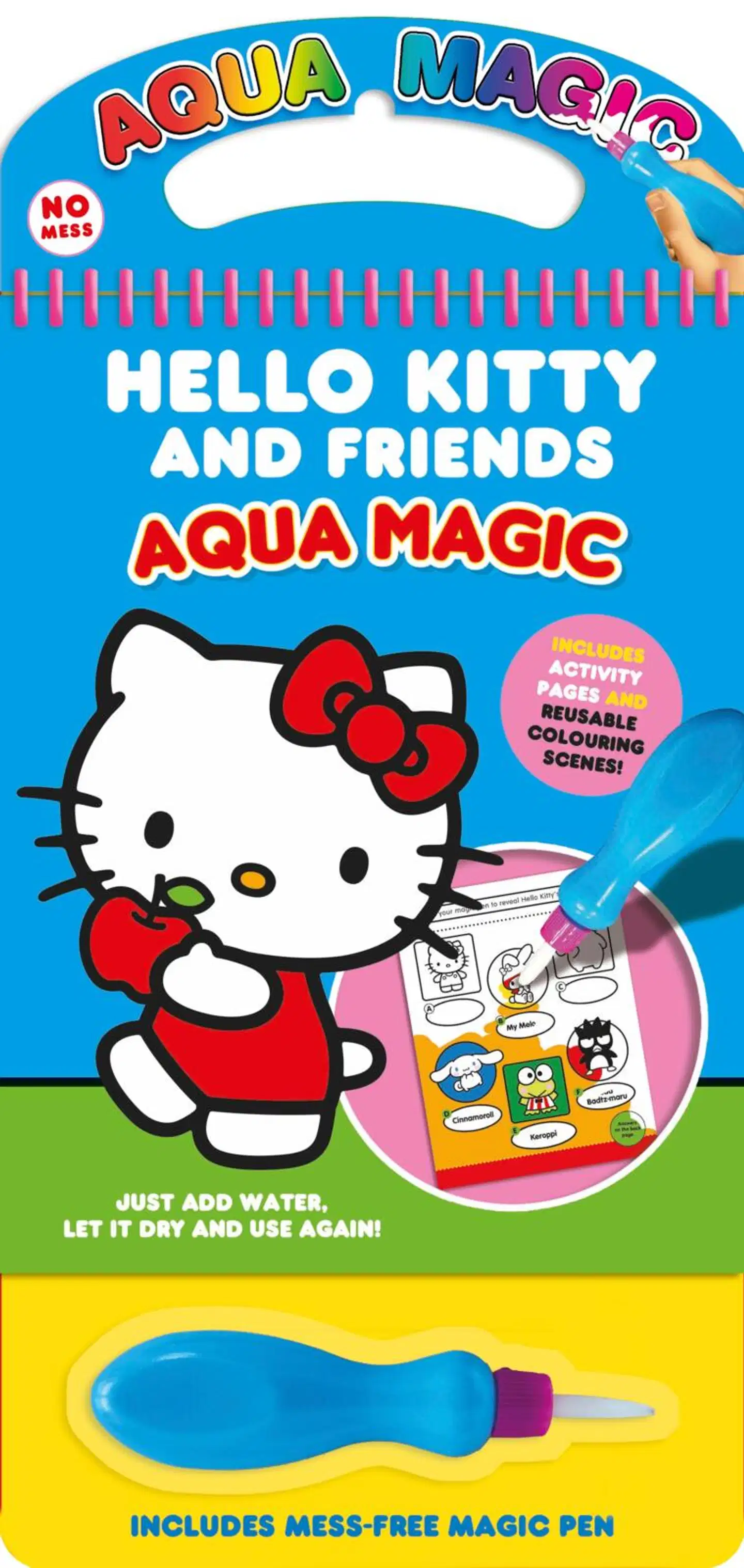 Hello Kitty värityssetti Aqua Magic