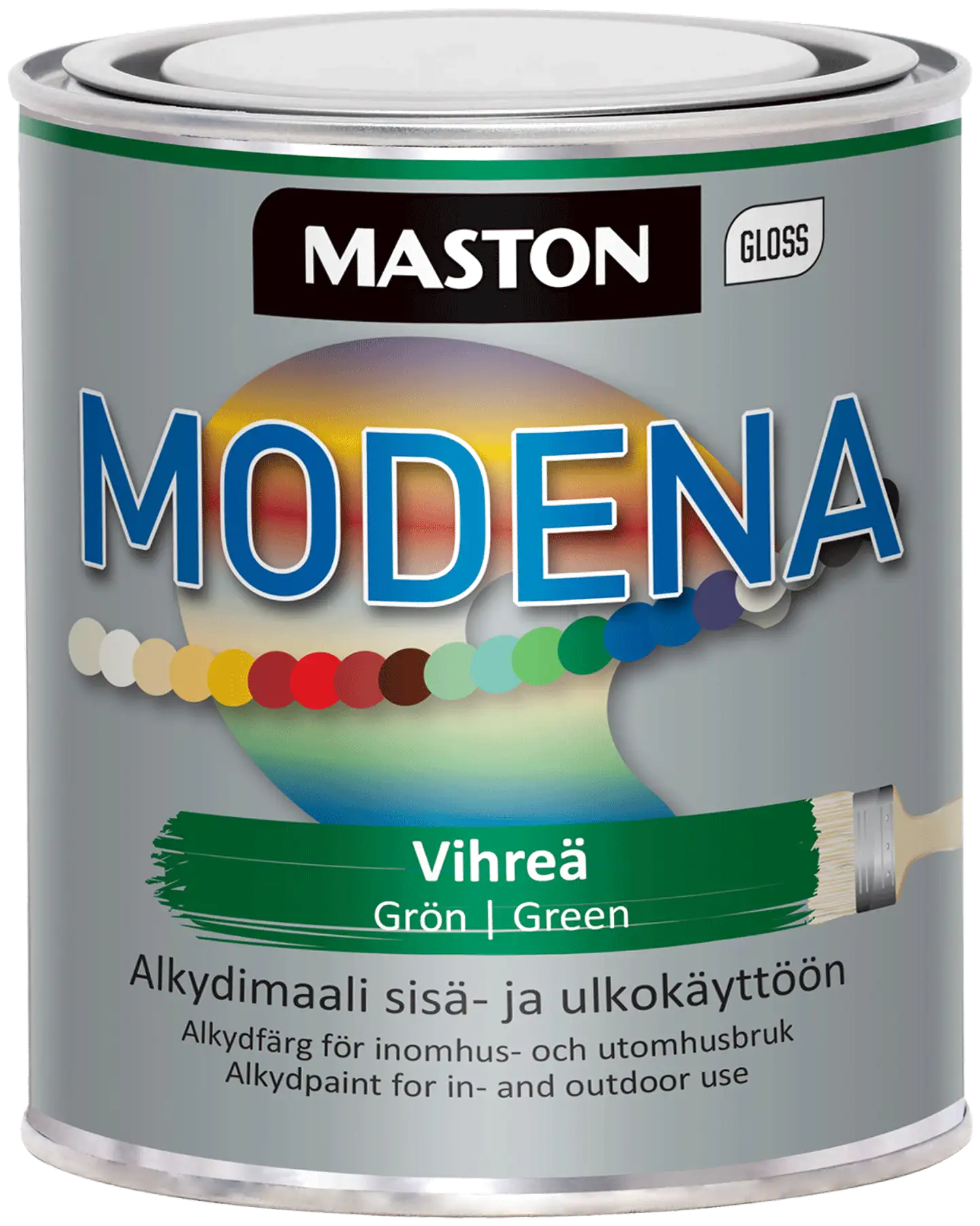 Maston maali Modena kuusenvihreä 1 l - 1