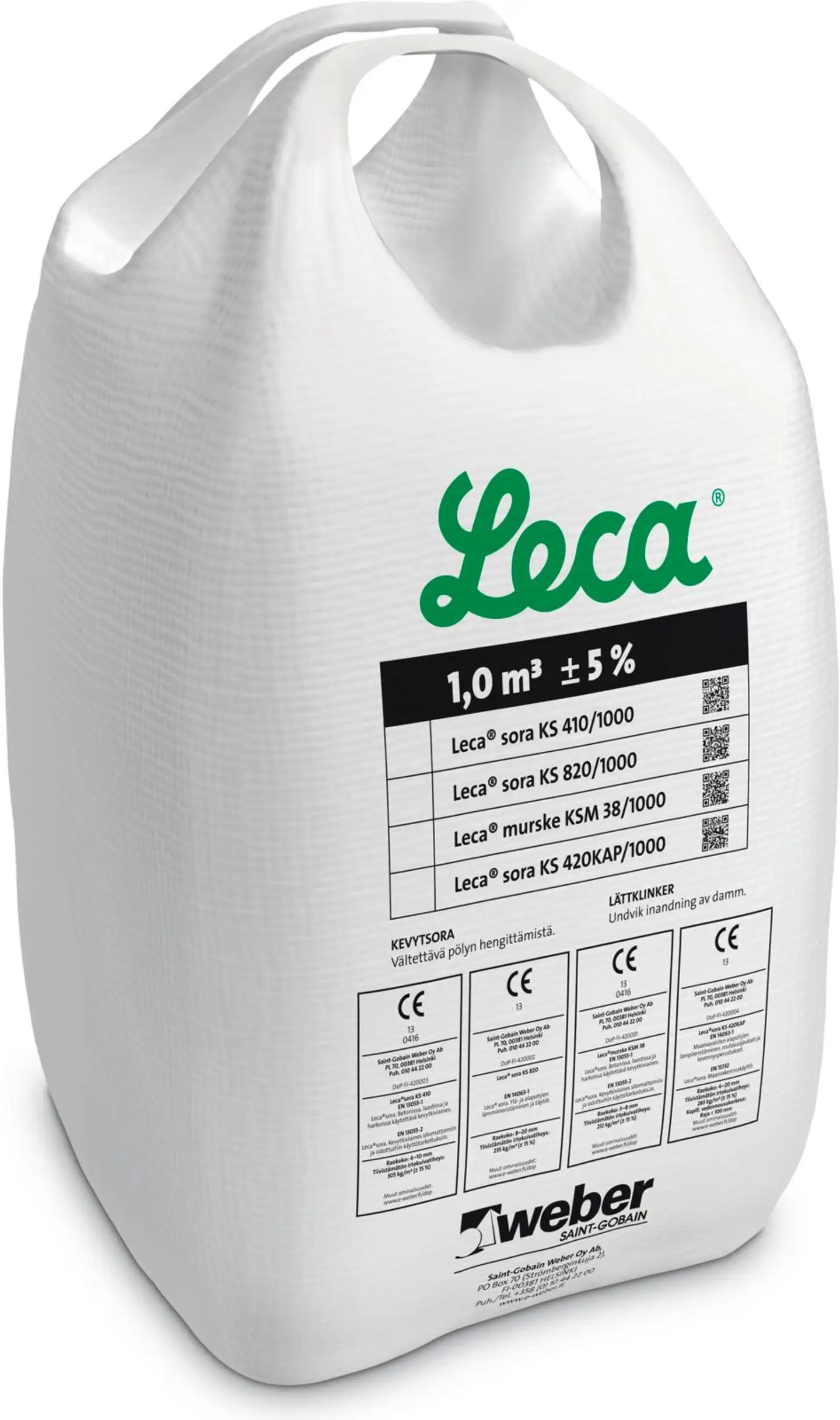 Leca® sora 8-20 mm 1000 l