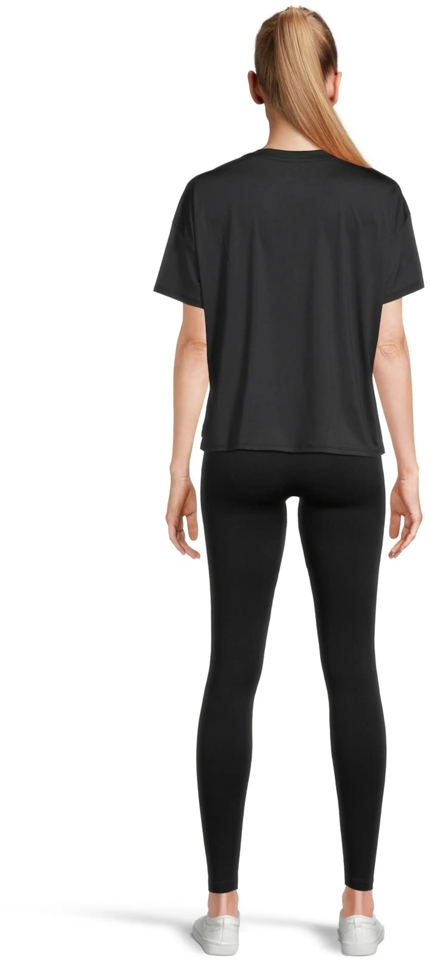 Cheetah naisten treenipaita boxy CLT6383 - BLACK - 3