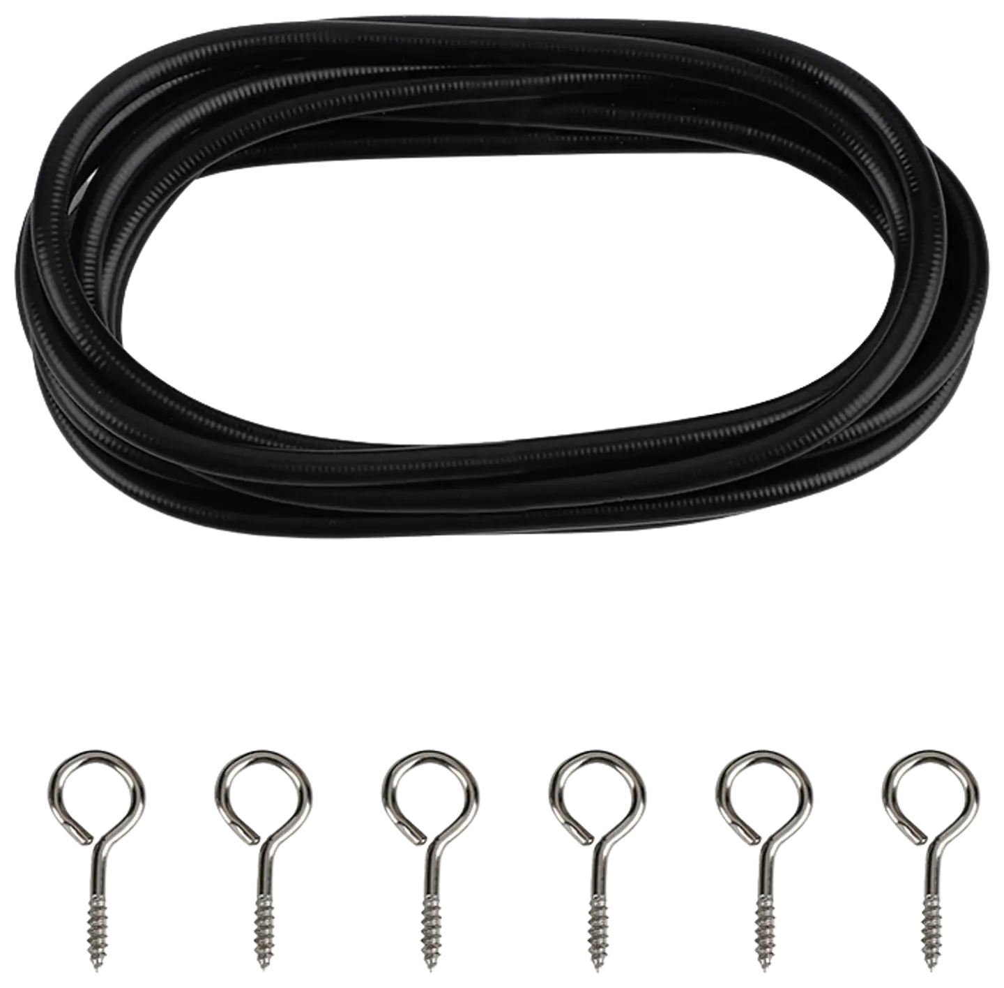 Ihanin verhovaijeri musta 2m - 1