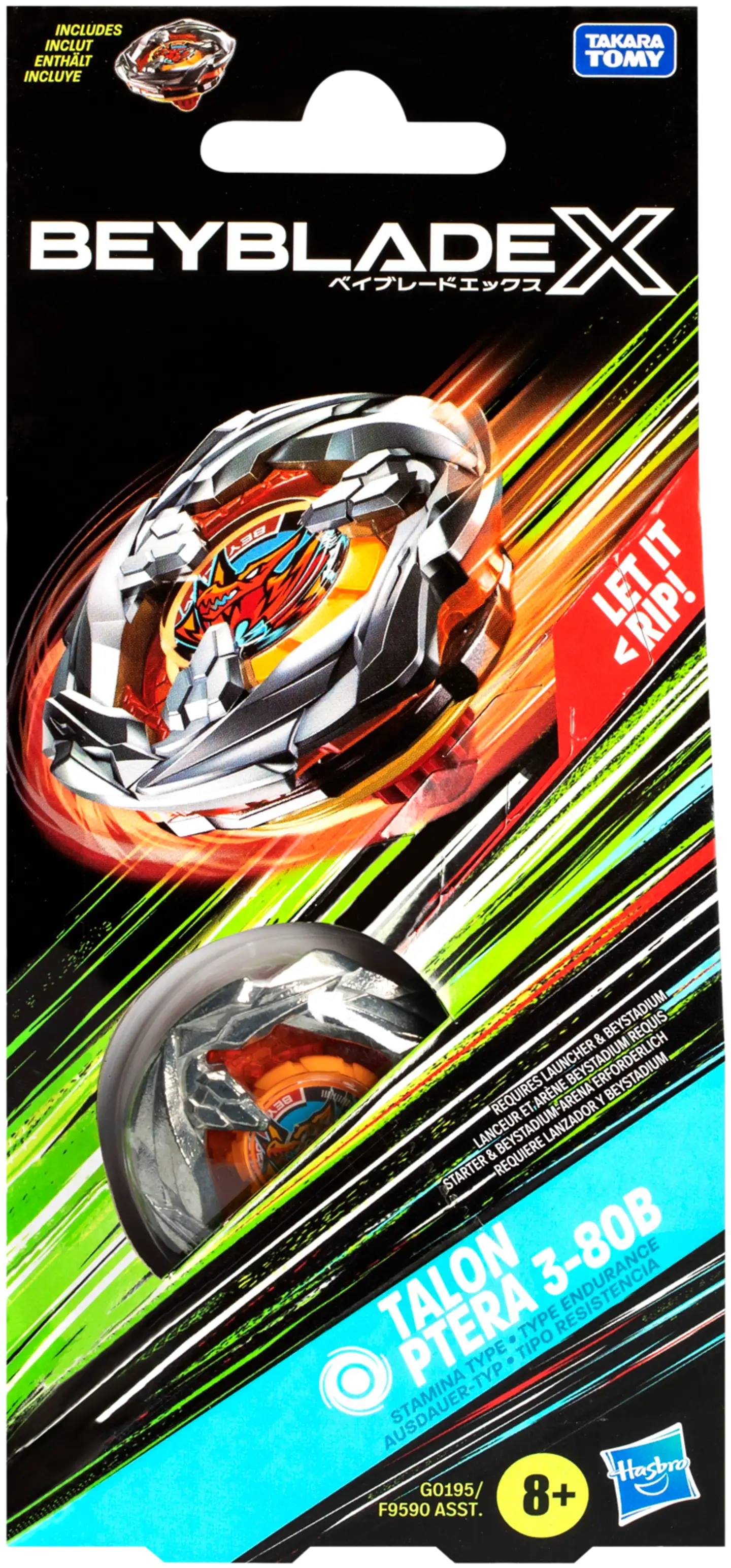 Beyblade hyrrä X Booster, erilaisia - 10