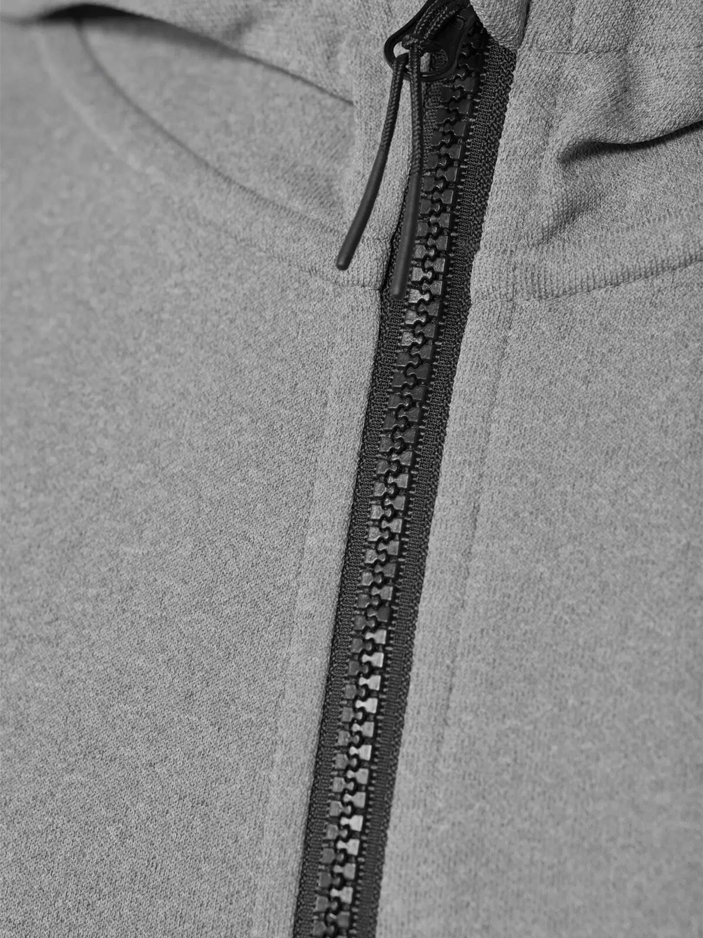 Cheetah miesten hupullinen treenitakki CMJ6423 - Grey Heather - 5