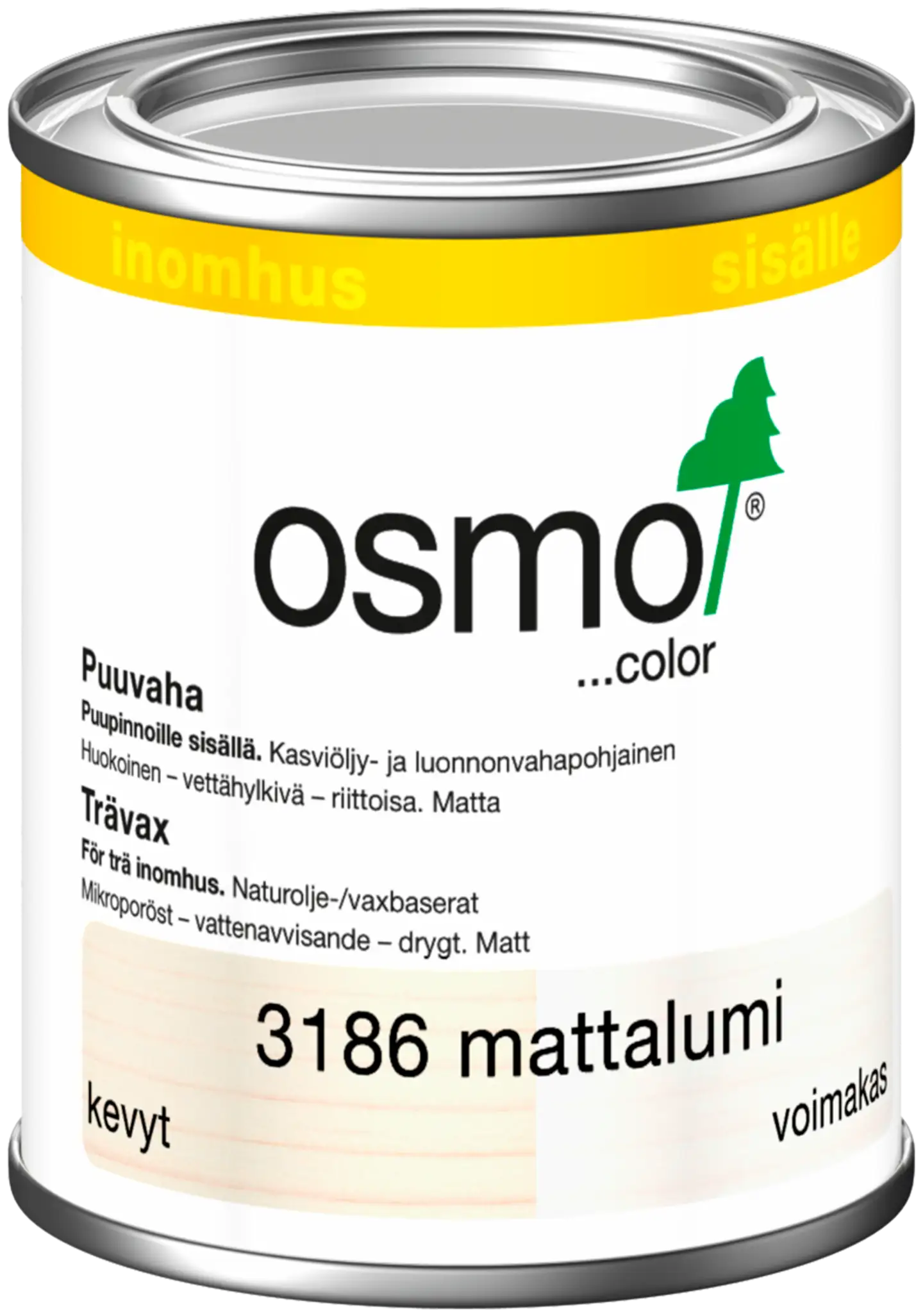 Osmo Color puuvaha 0,125l 3186 mattalumi - 1