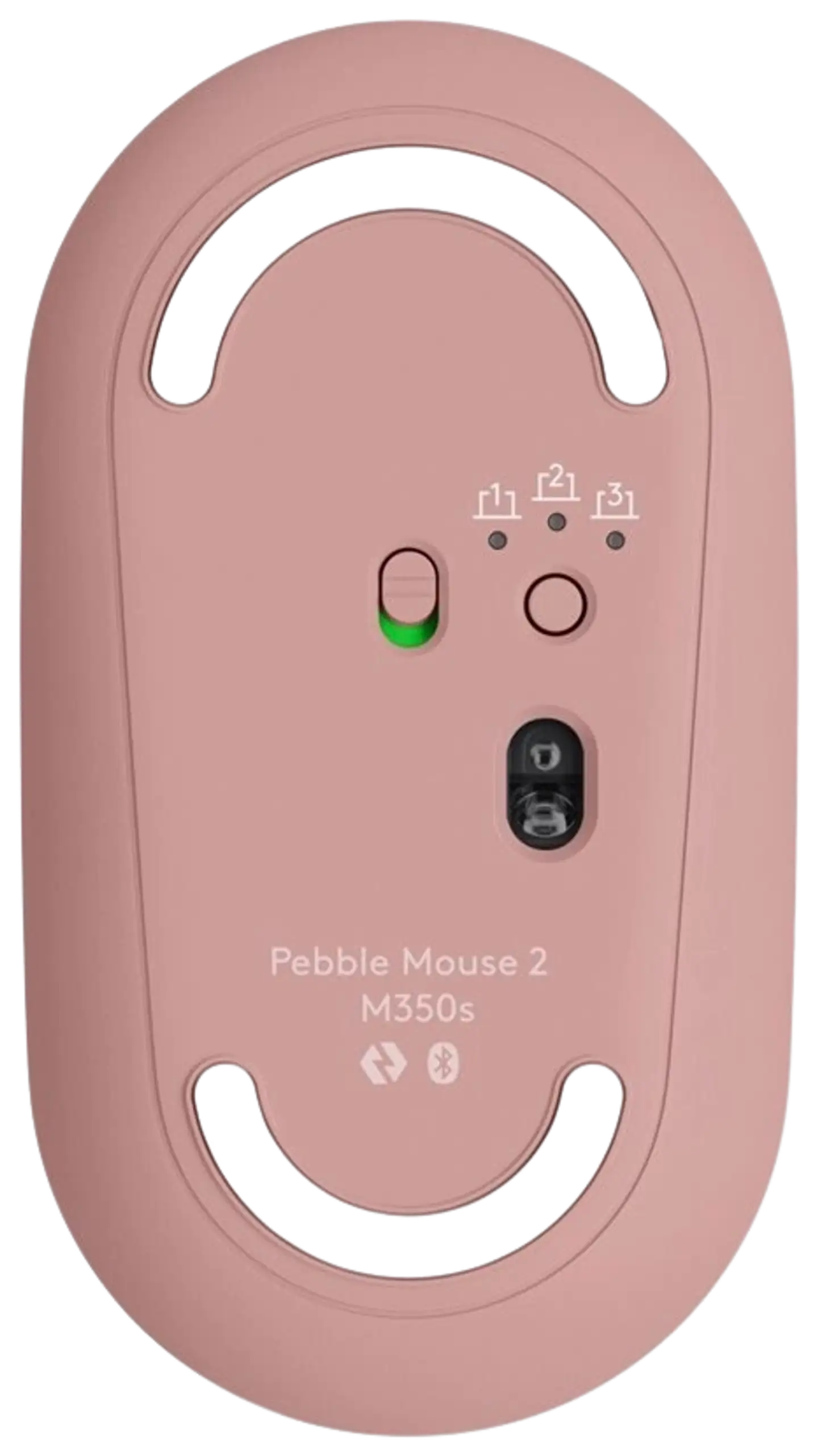 Logitech hiiri M350s Pebble 2 - ruusu - 5