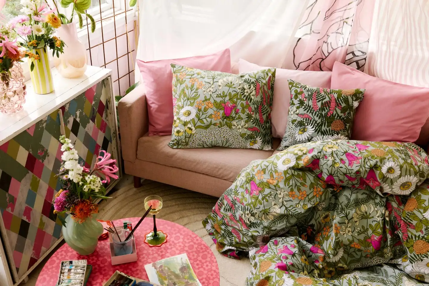 Vallila tyynyliina  Ahomaa 50x60 cm vihreä - 2