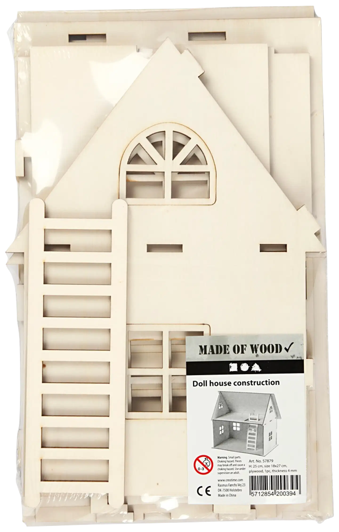 Creativ Company koottava nukkekoti 25x18x27 cm - 2