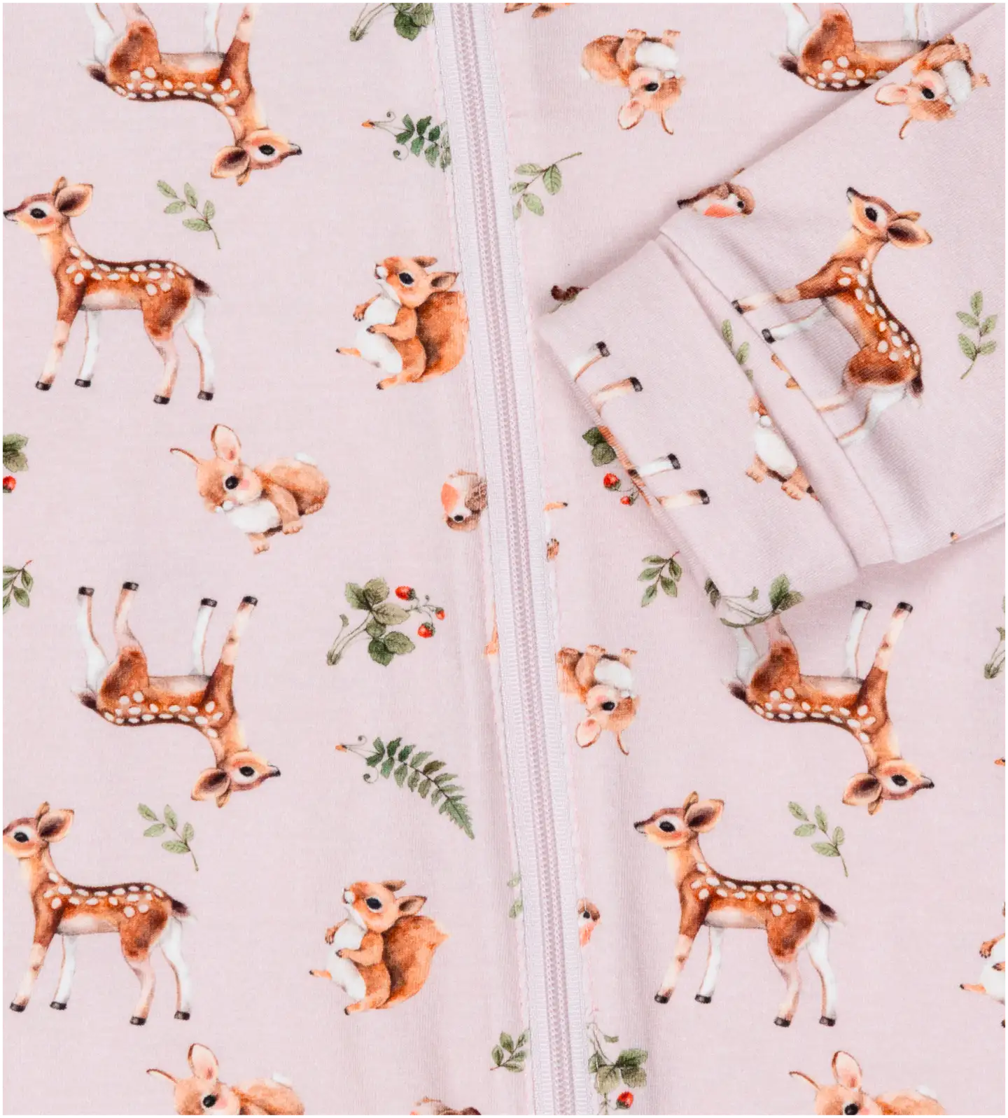 Ciraf vauvojen pyjama Pikkukauris 2-pack - pink bambi aop - 3