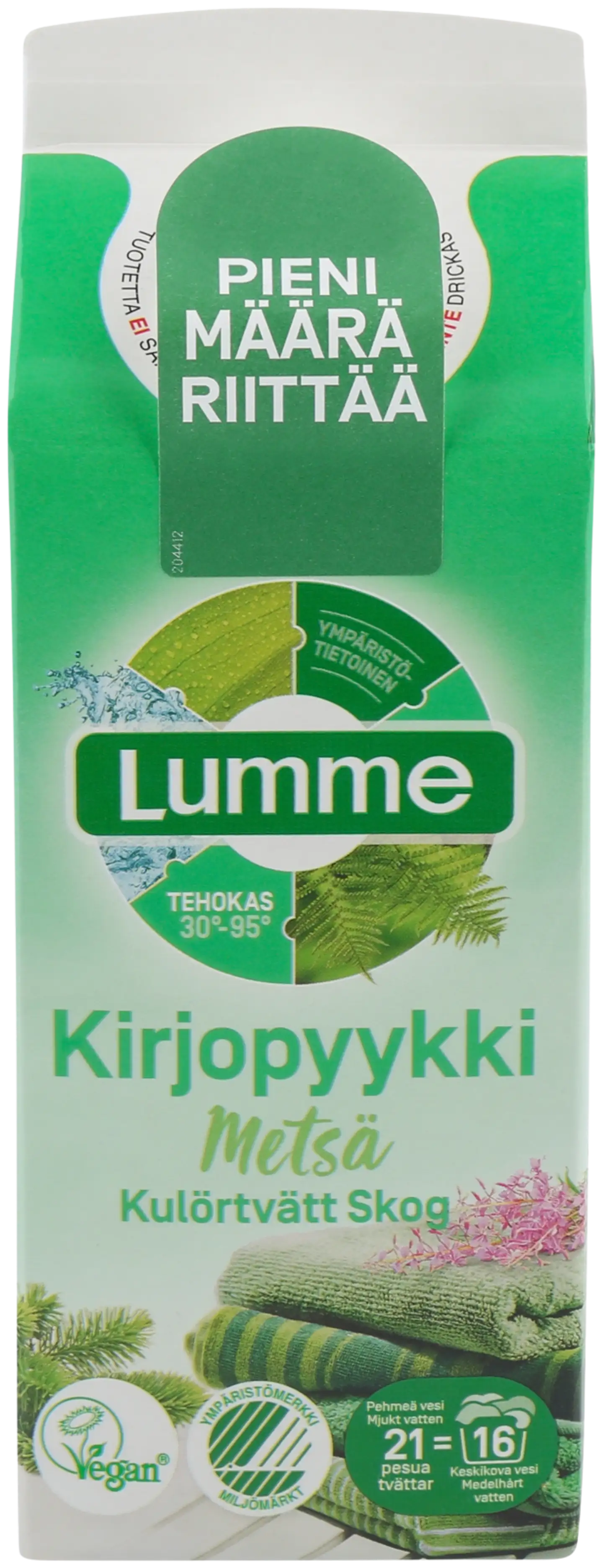 Lumme Kirjopyykki Metsä pyykinpesuneste 750ml