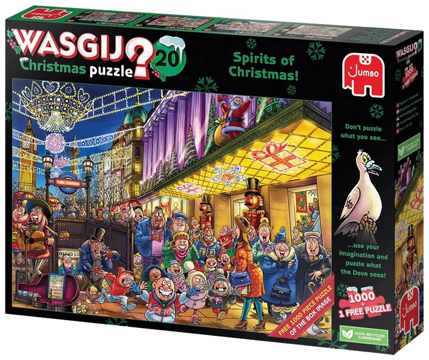 Wasgij Spirit of Christmas  no 20 2x1000pcs - 4